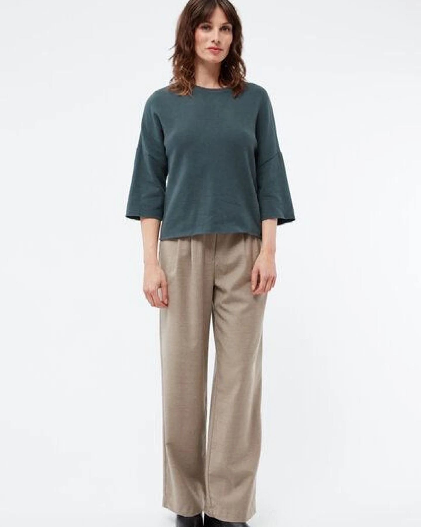 Givn Berlin Damen Sweater aus recycelter Baumwolle "Sona" – Ansicht 2