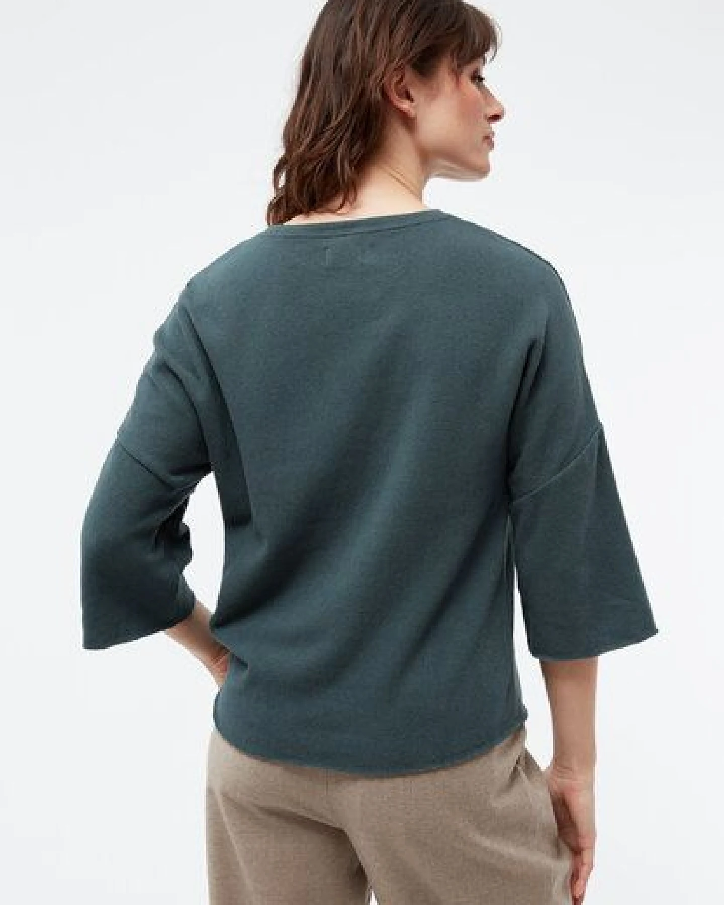 Givn Berlin Damen Sweater aus recycelter Baumwolle "Sona" – Ansicht 4
