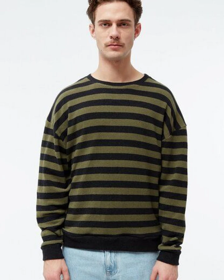 Givn Berlin Gestreifter Sweater GBANTHONY aus recycelter Baumwolle