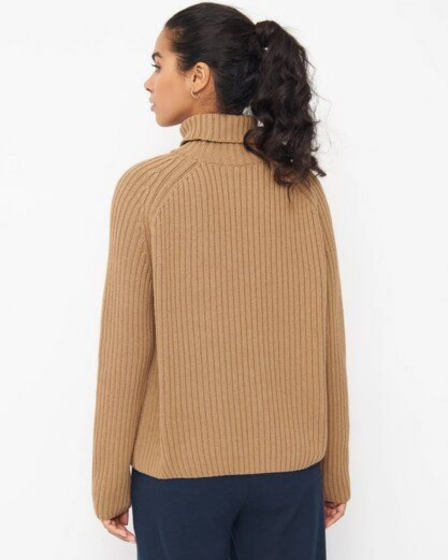 Givn Berlin Rollkragen-Strickullover CASSIA aus recycelter Wolle – Ansicht 3