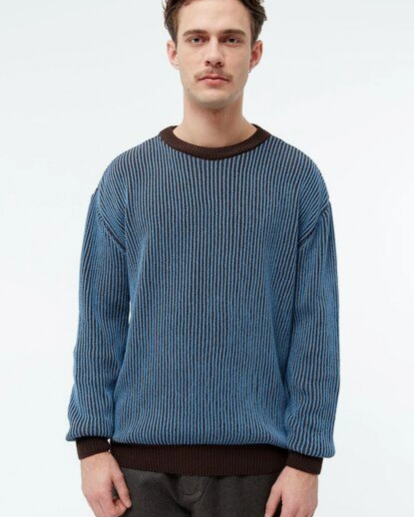 Givn Berlin Strickpullover GBBRENDAN loose Fit aus Bio-Baumwolle – Ansicht 2