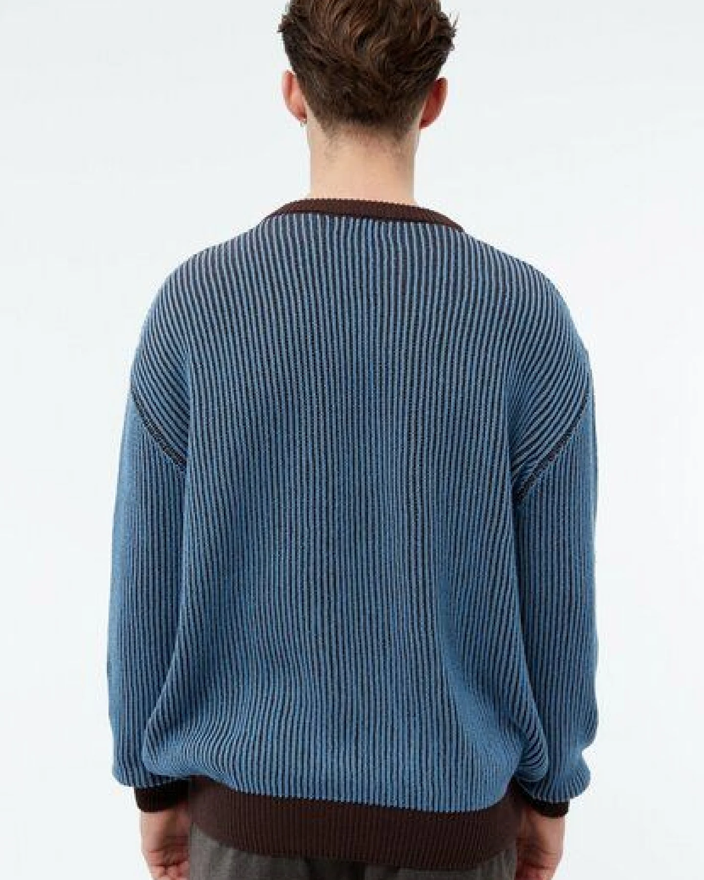 Givn Berlin Strickpullover GBBRENDAN loose Fit aus Bio-Baumwolle – Ansicht 4