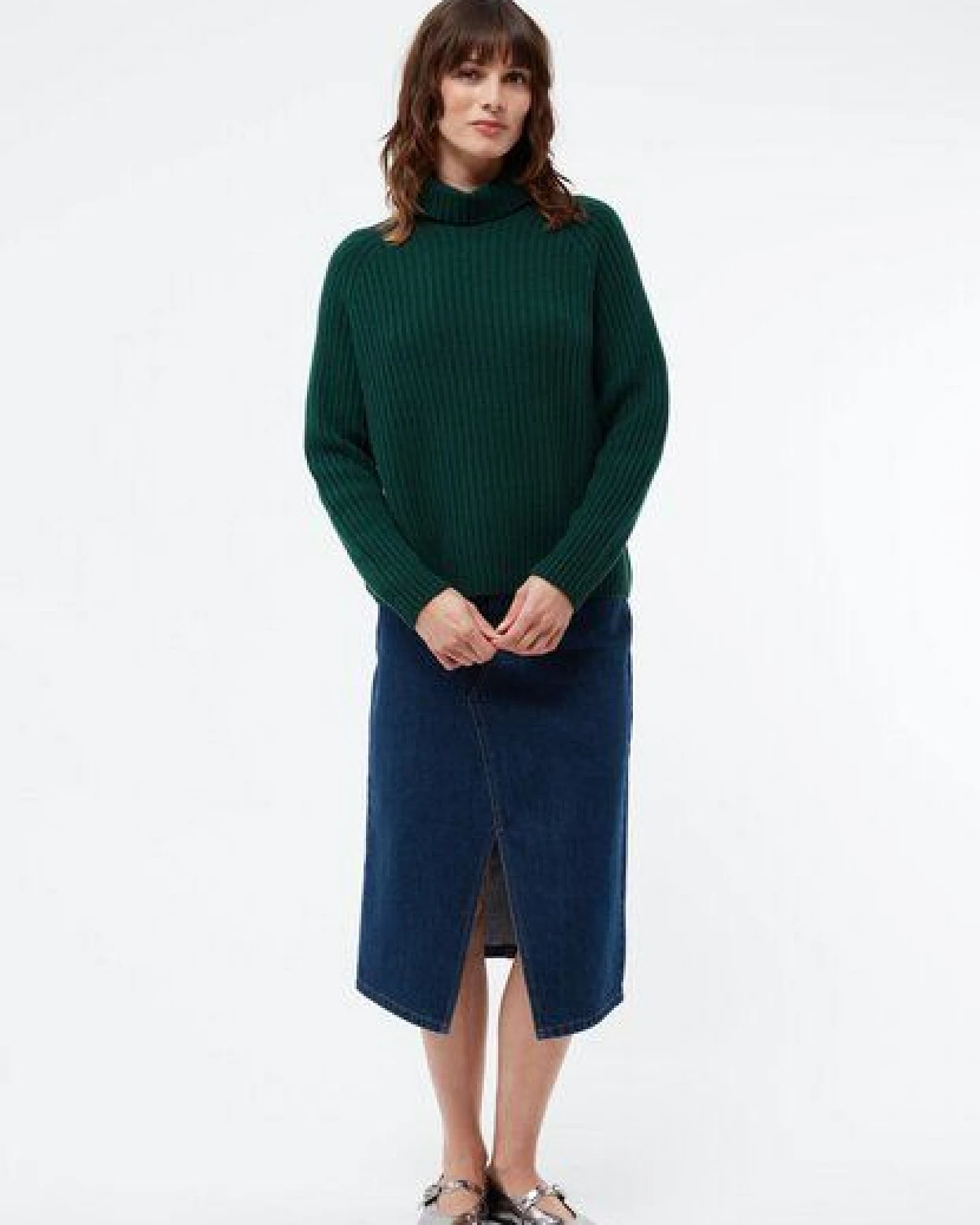 Givn Berlin Strickpullover GBCASSIA mit Rollkragen aus recyceltem Wollgemisch – Ansicht 2