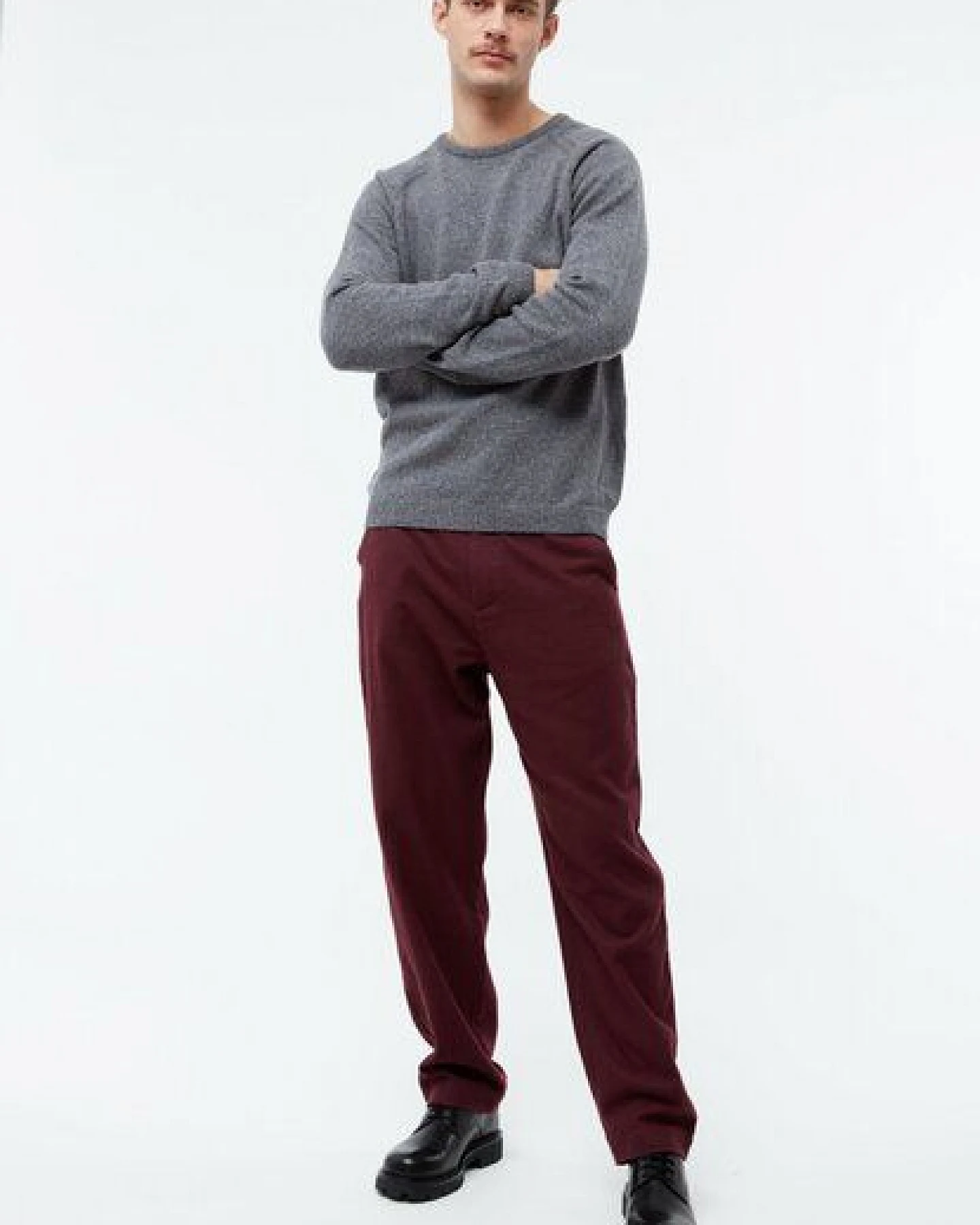 Givn Berlin Strickpullover GBCOOPER aus recyceltem Wollgemisch – Ansicht 2