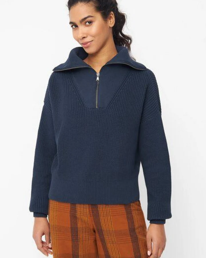 Givn Berlin Troyer-Strickpullover LUZ aus Bio-Baumwolle