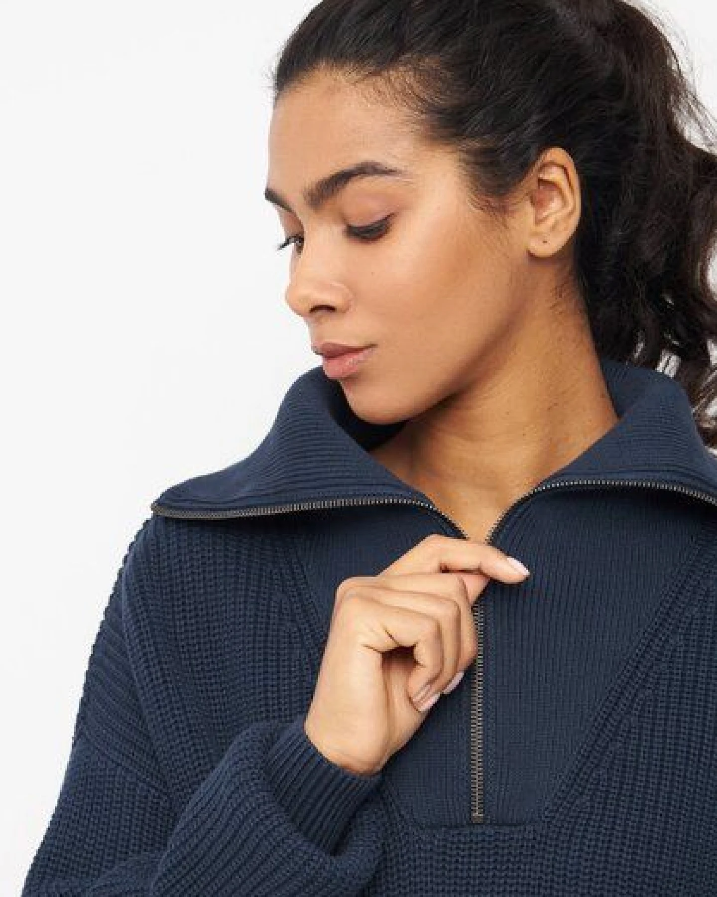 Givn Berlin Troyer-Strickpullover LUZ aus Bio-Baumwolle – Ansicht 4
