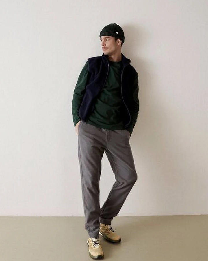 Givn Berlin Fleeceweste GBSIMON aus recyceltem Polyester