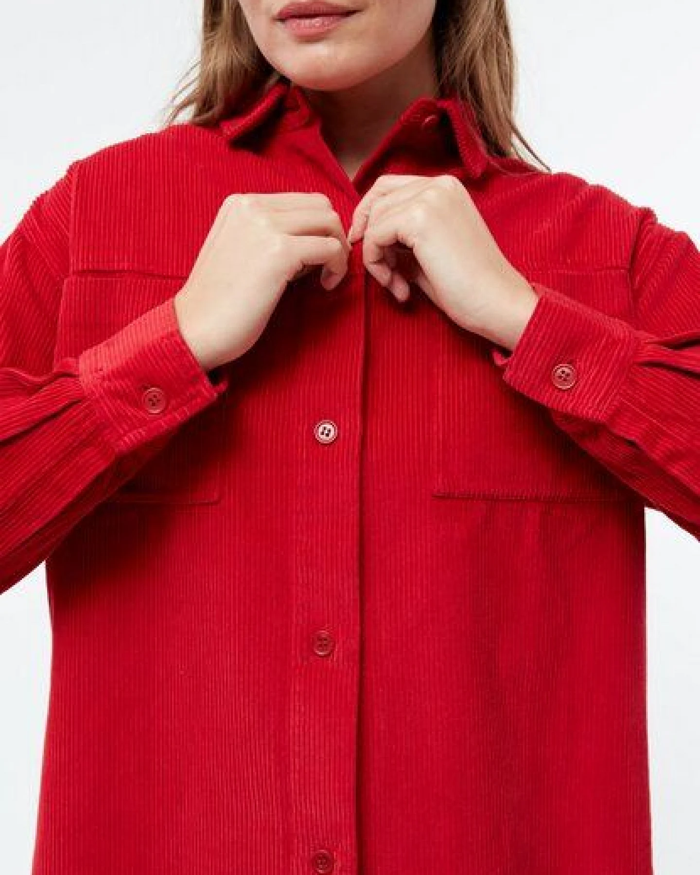 Givn Berlin Overshirt GBOXANA aus Cord aus Bio-Baumwolle – Ansicht 4