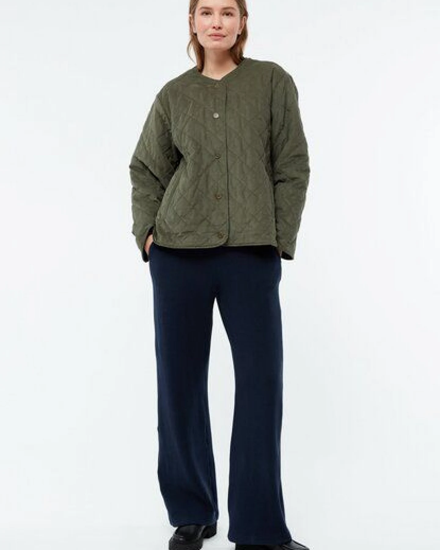 Givn Berlin Steppjacke GBBETHANY aus Babycord – Ansicht 2