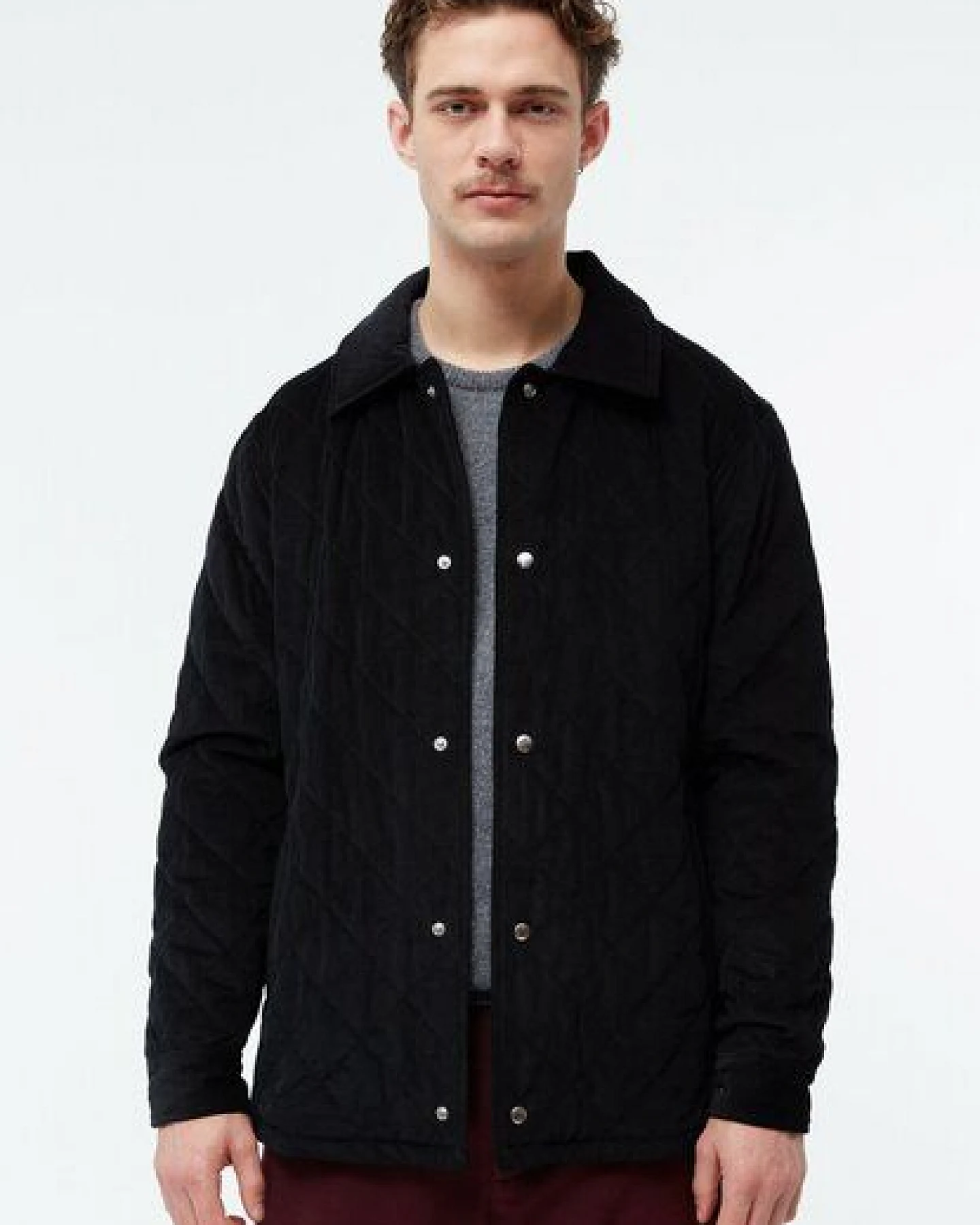 Givn Berlin Steppjacke GBTERENCE aus Babycord – Ansicht 2