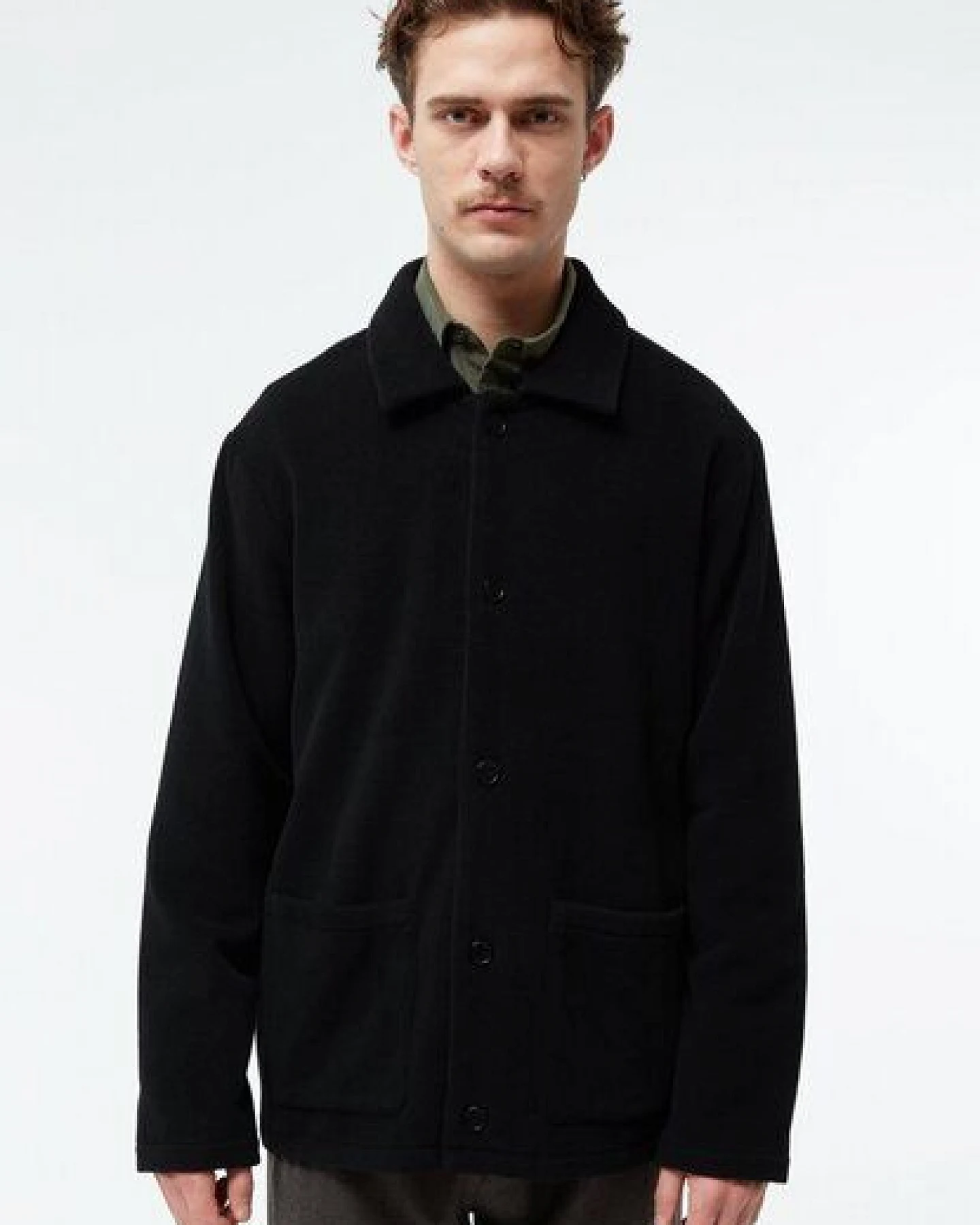 Givn Berlin Wolljacke GBVINCENT aus recyceltem Wollgemisch – Ansicht 2