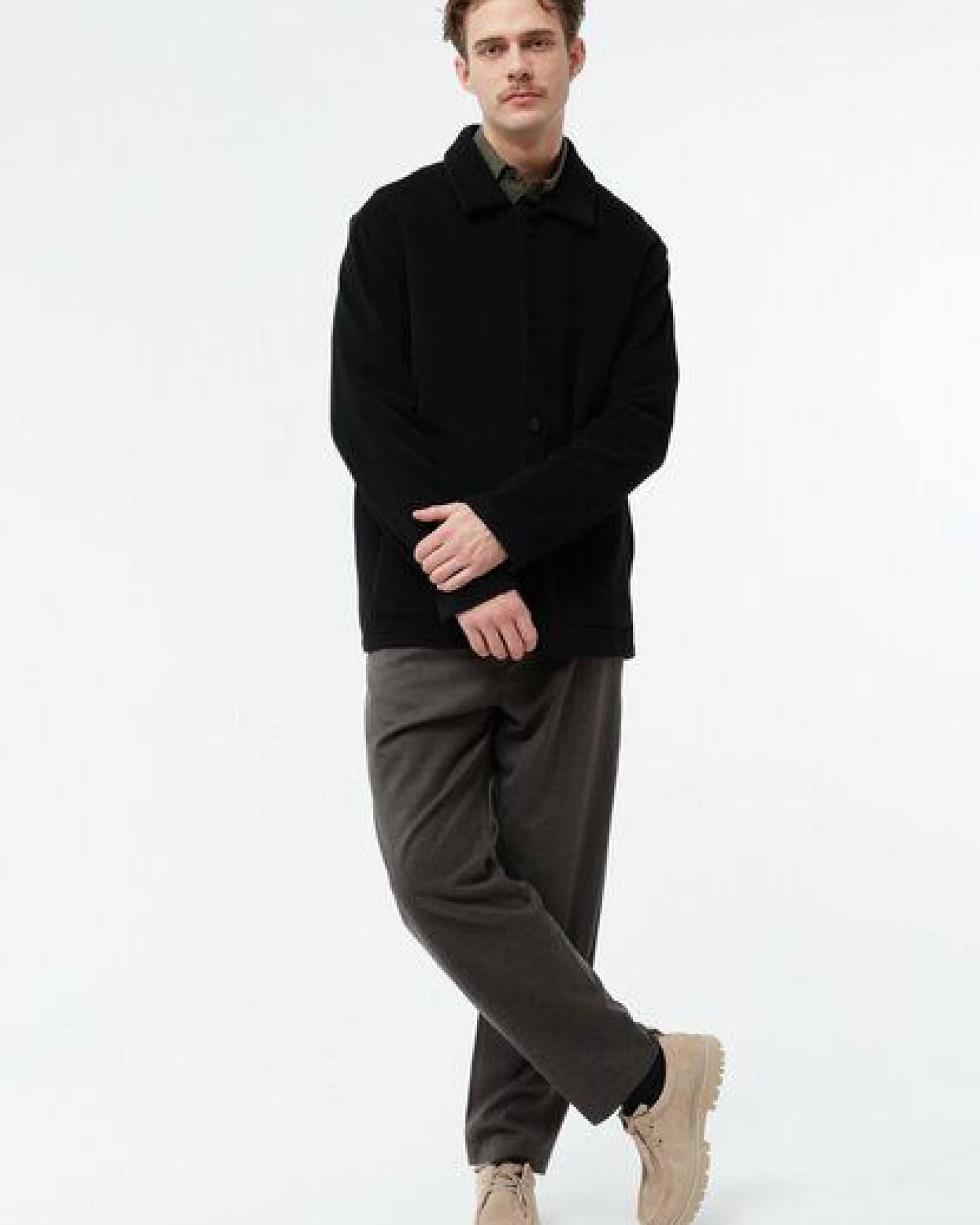 Givn Berlin Wolljacke GBVINCENT aus recyceltem Wollgemisch – Ansicht 4