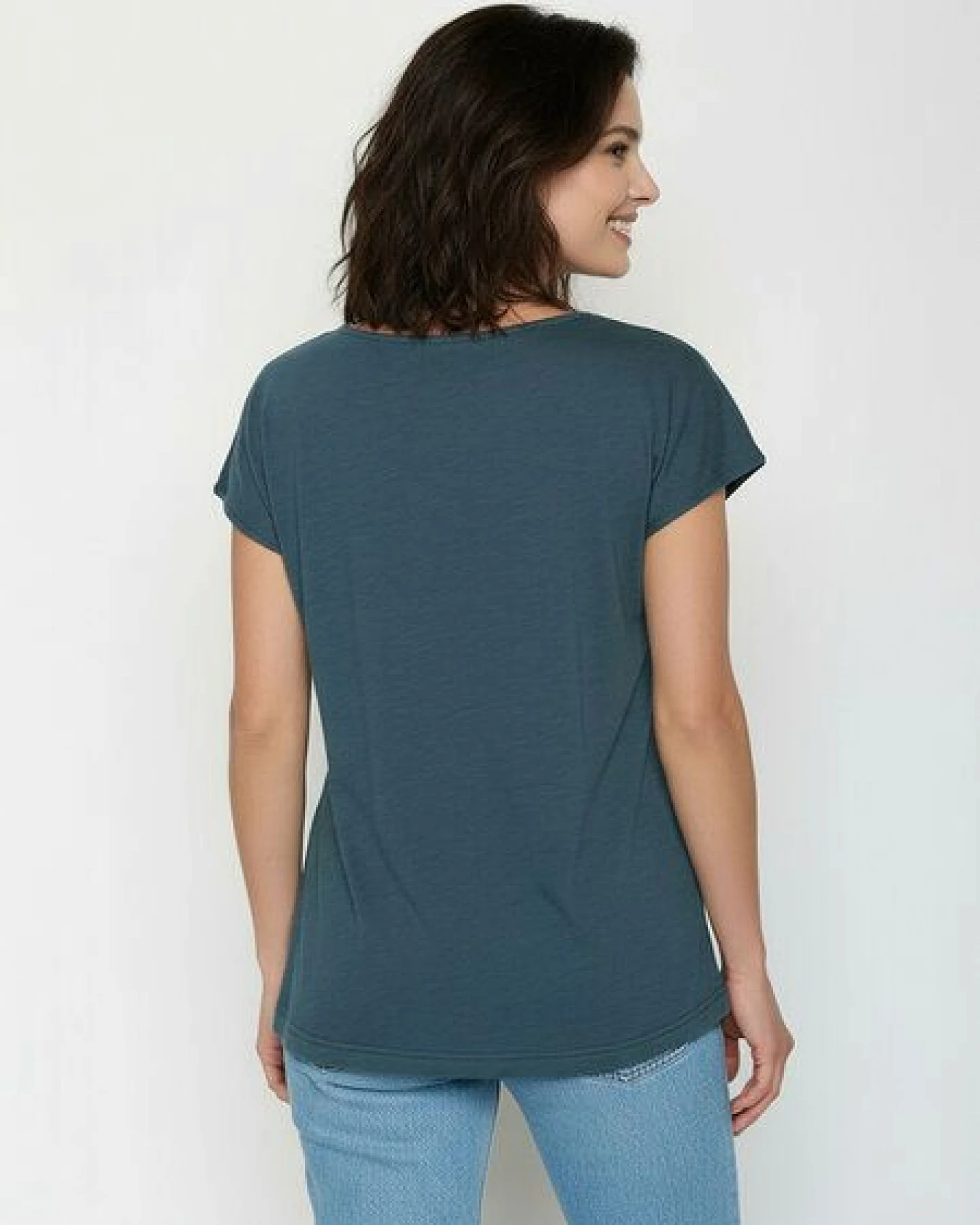 GREENBOMB Nature Allium Cool - Lässiges T-Shirt aus Bio-Baumwolle / hochwertiger Print / GOTS / Fair & Vegan – Ansicht 4