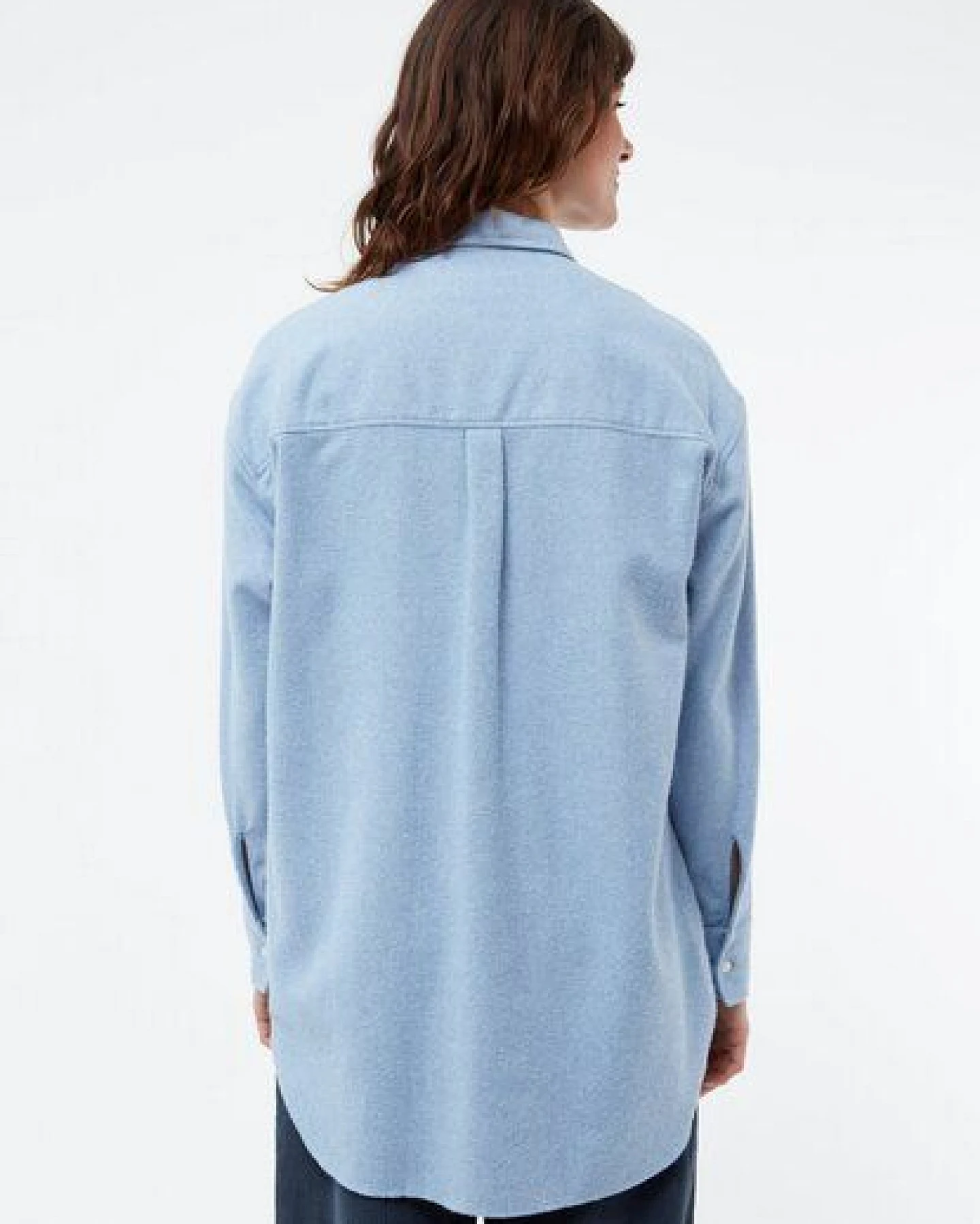 Givn Berlin Hemdbluse GBELIDA in langer Passform – Ansicht 4