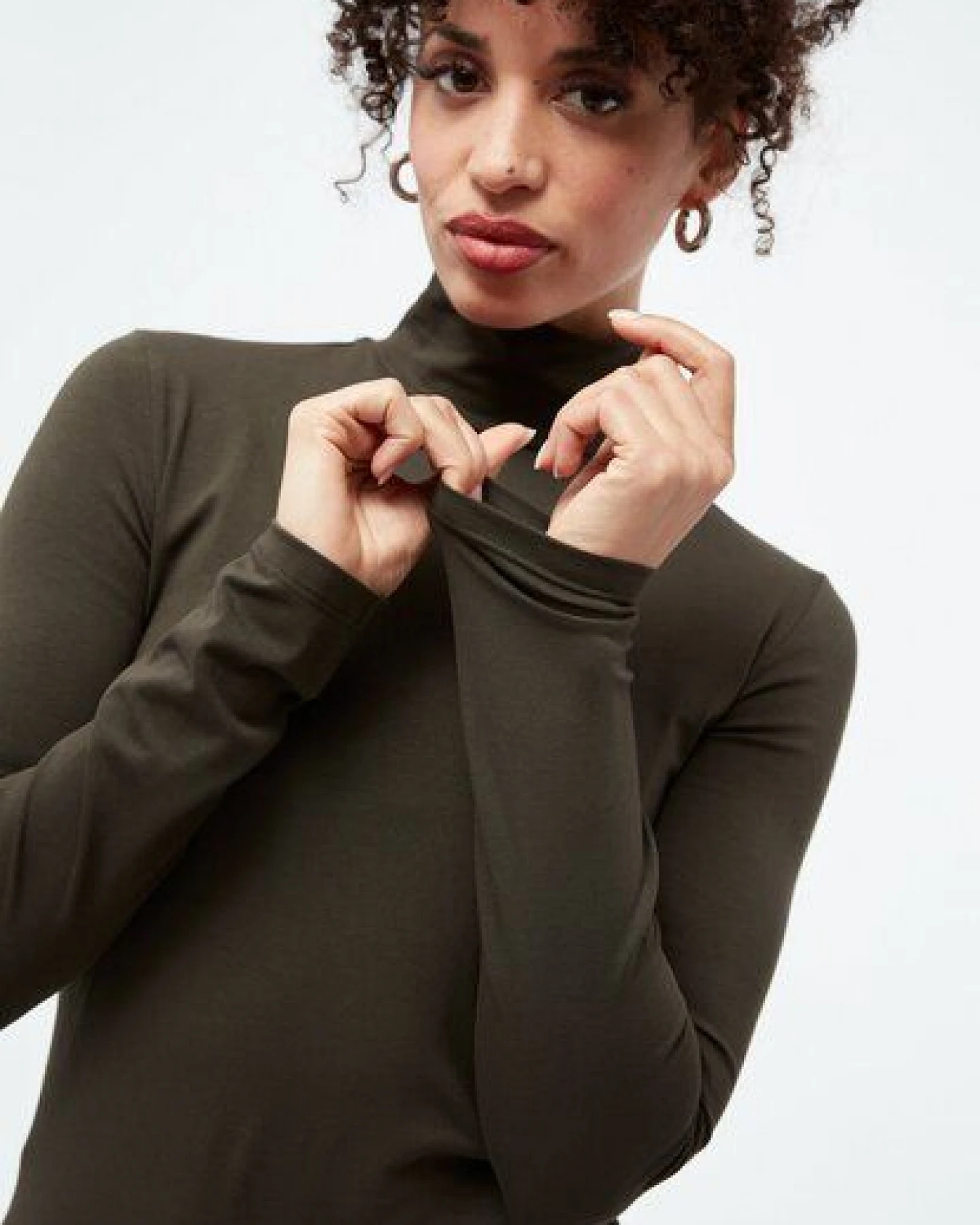 Givn Berlin Longsleeve GBVIDA aus Bio-Baumwolle mit Turtleneck – Ansicht 3