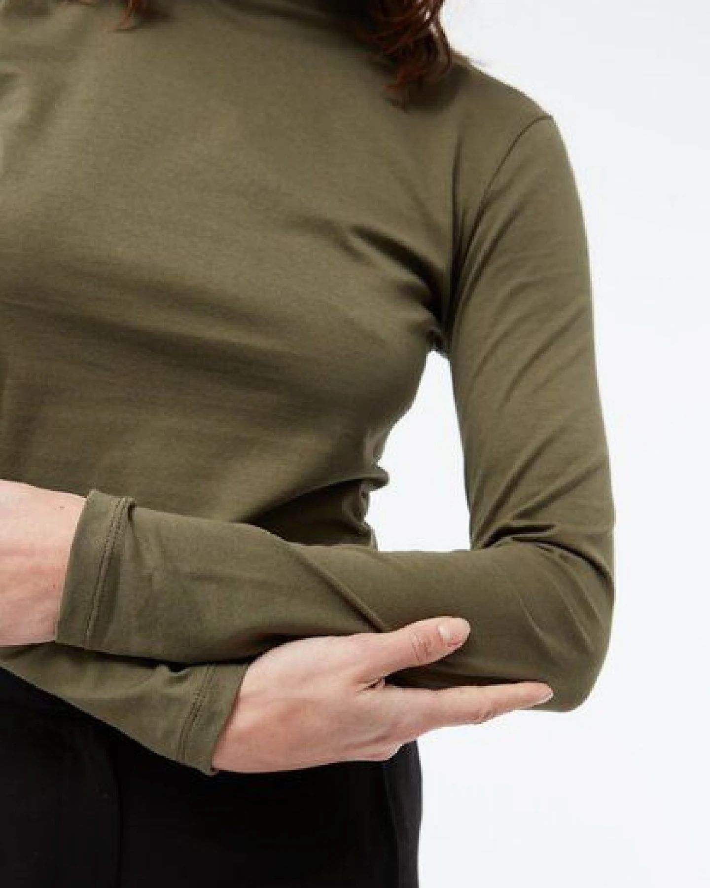 Givn Berlin Longsleeve GBVIDA aus Bio-Baumwolle mit Turtleneck – Ansicht 3