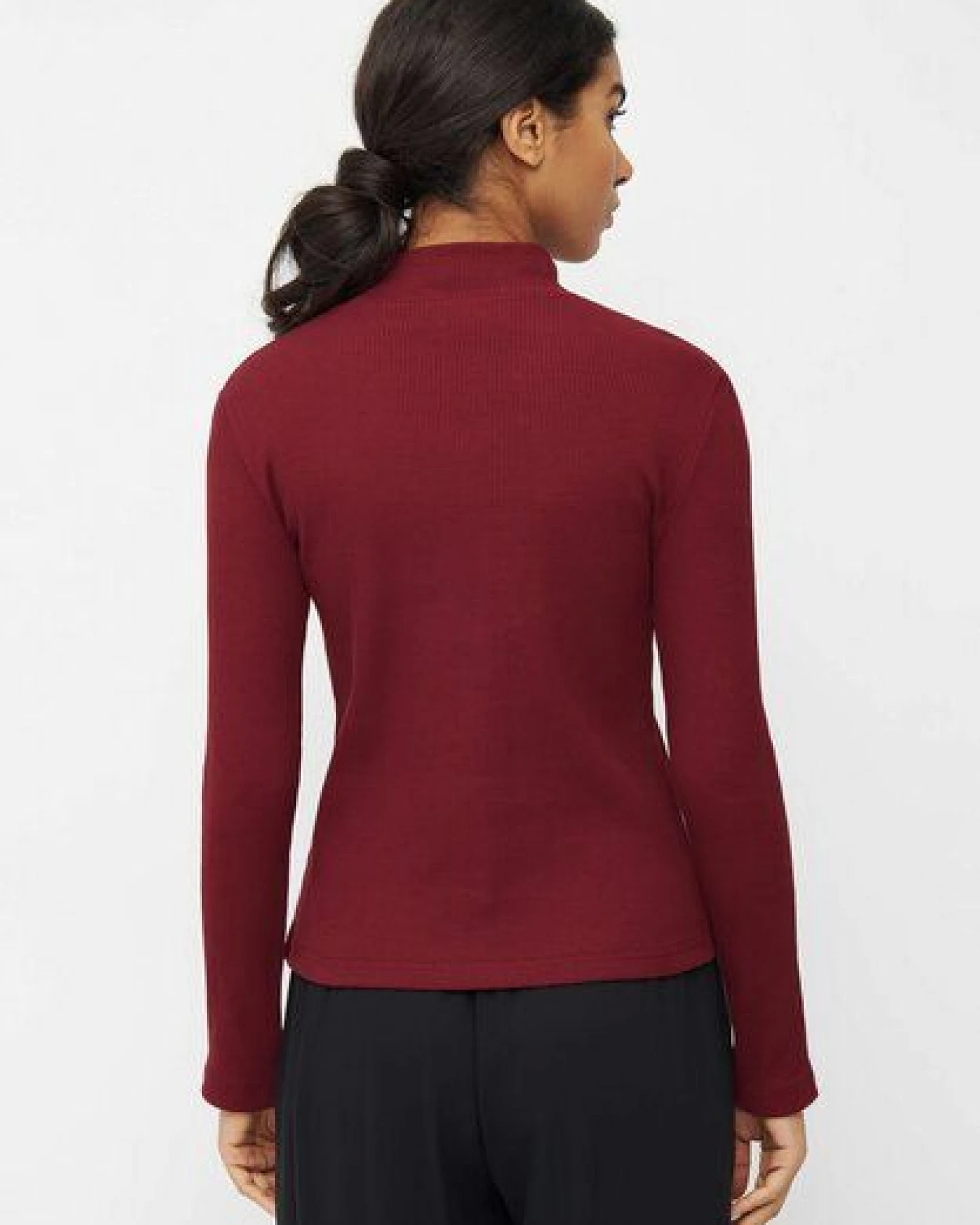 Givn Berlin Rollkragen-Longsleeve GINA aus Bio-Baumwolle – Ansicht 3