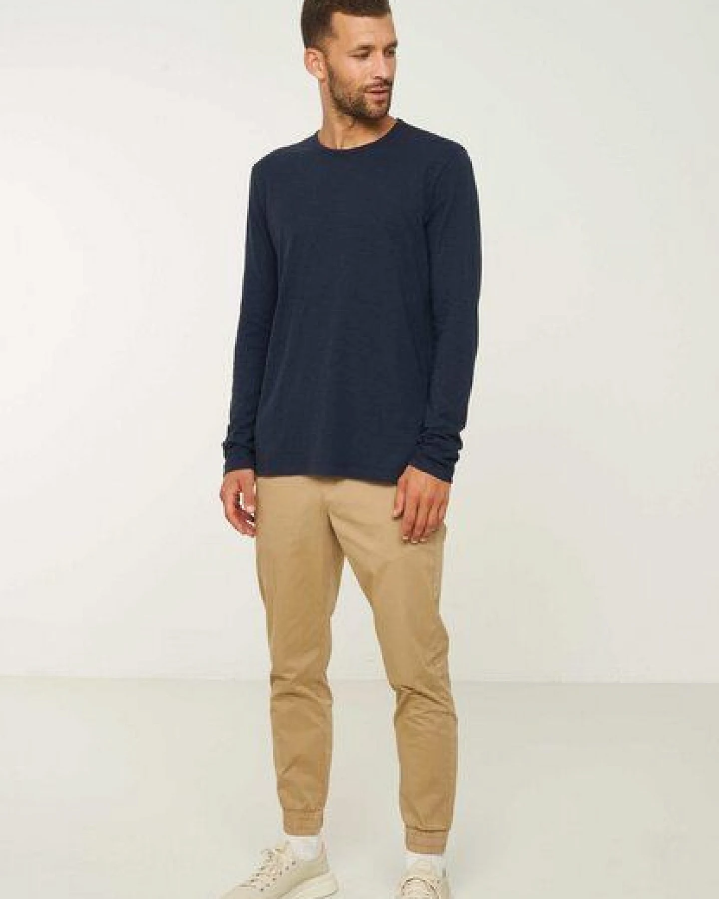 Herren Slub Longsleeve aus Bio-Baumwolle - MACA - recolution – Ansicht 4