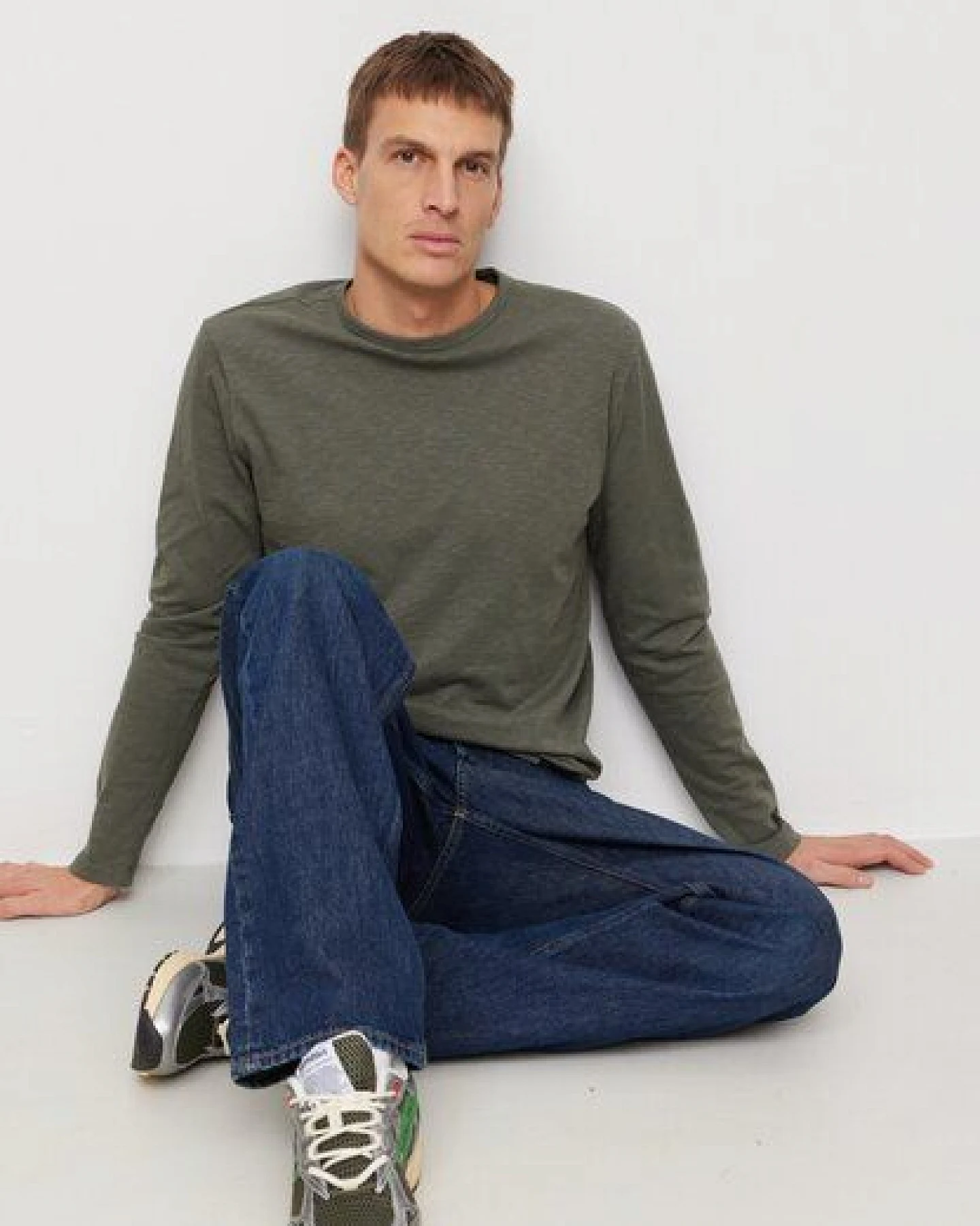 Herren Slub Longsleeve aus Bio-Baumwolle - MACA - recolution – Ansicht 4