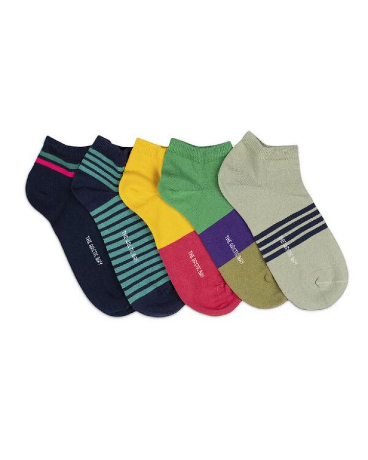 The Arctic Bay Bio-Baumwoll-Knöchelsocken 5er Pack – Luma Edition – Weich, Atmungsaktiv & Bequem – Nachhaltig in der EU gefertigt