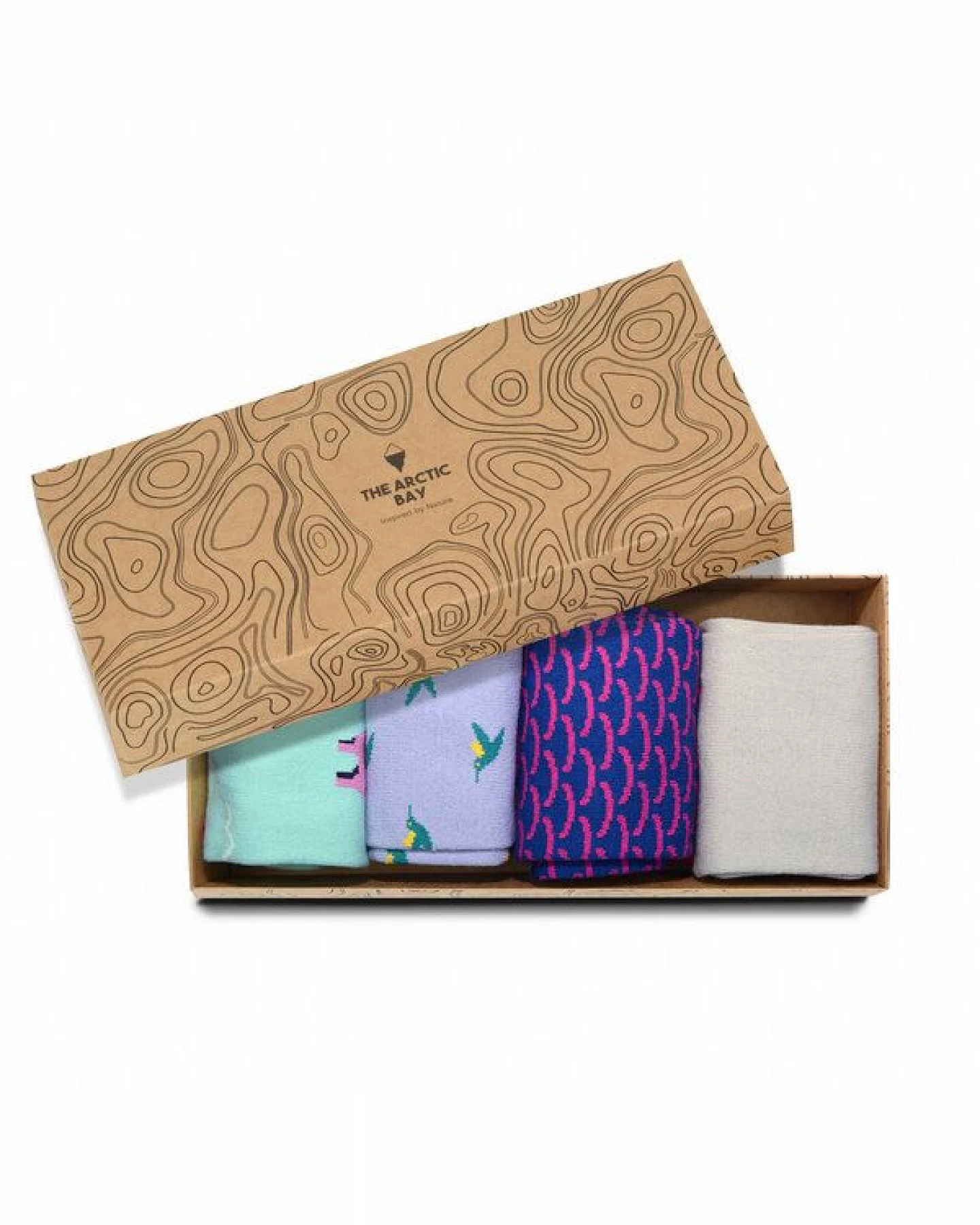 The Arctic Bay Bio-Baumwollsocken 4 Paar – Zefyr Edition – Doppelfadig, Weich & Bequem – Nachhaltig & Hergestellt in EU – Ansicht 2