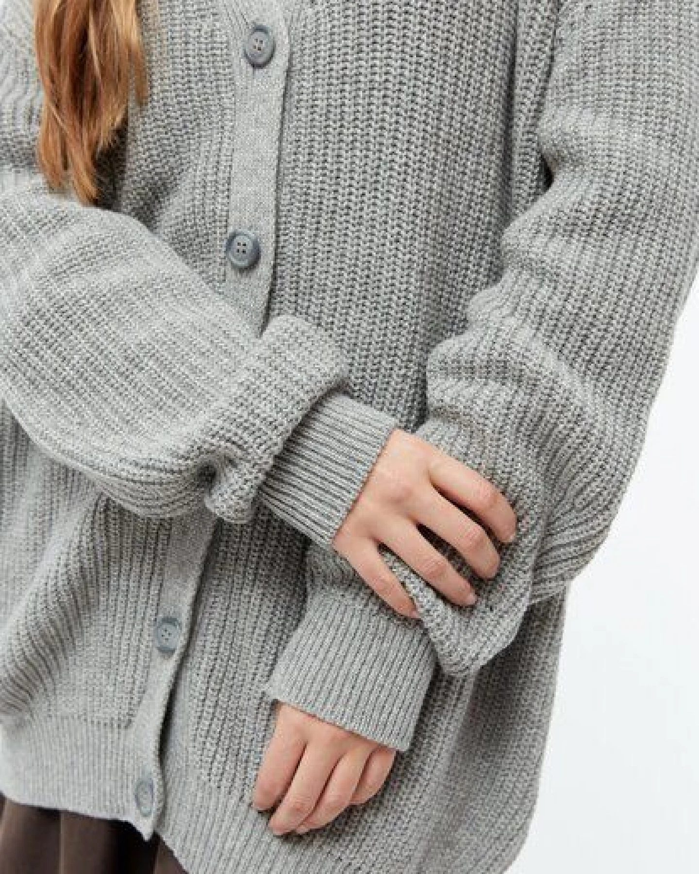 Givn Berlin Cardigan GBRAYA im loose Fit aus recyceltem Wollgemisch – Ansicht 4