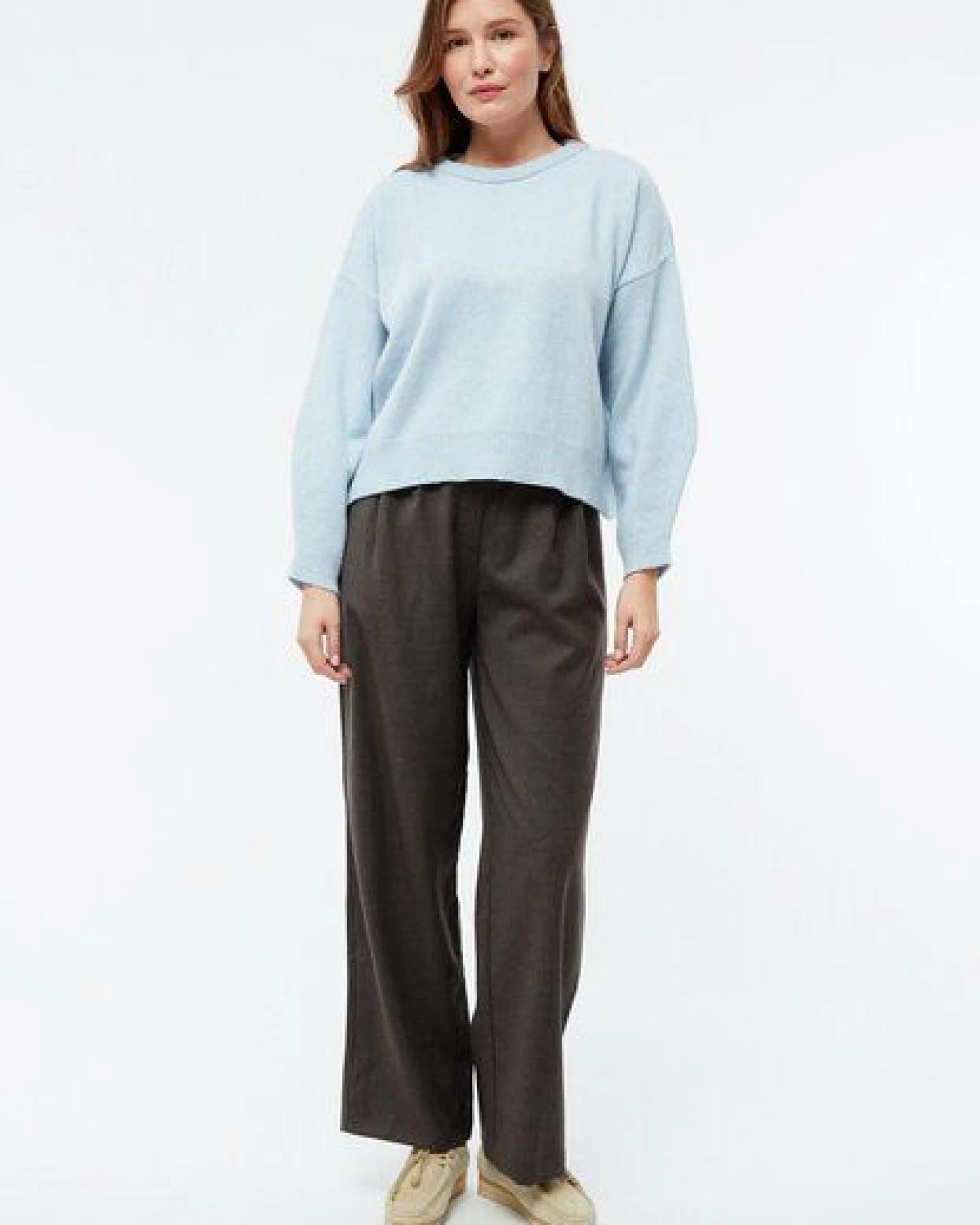 Givn Berlin Cropped Strickpullover GBJELLA aus recyceltem Wollgemisch – Ansicht 2