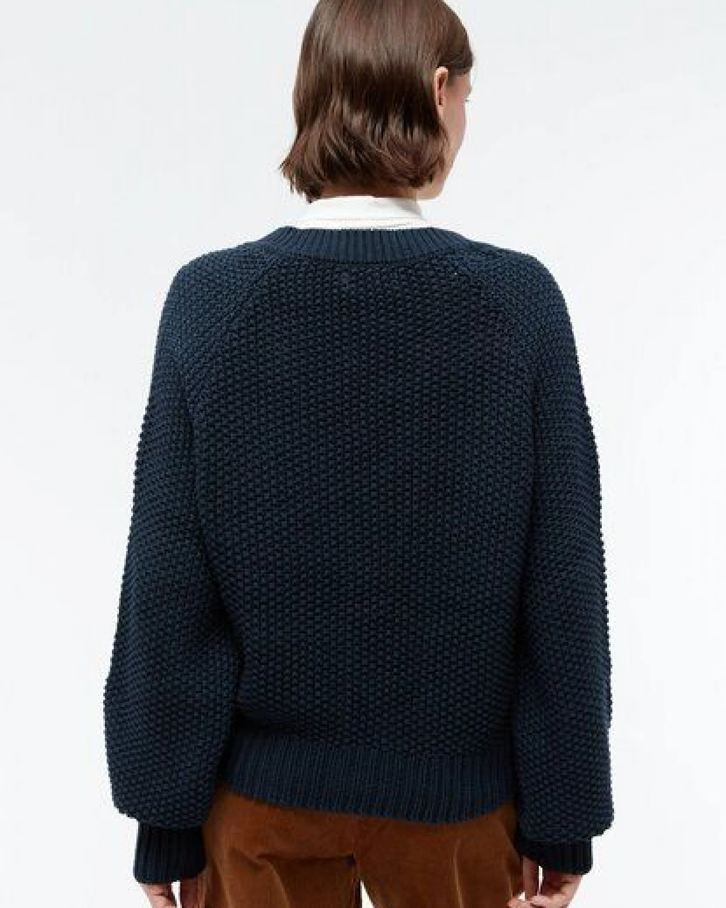 Givn Berlin Strickcardigan GBNELE relaxed Fit aus Bio-Baumwolle mit Struktur – Ansicht 4