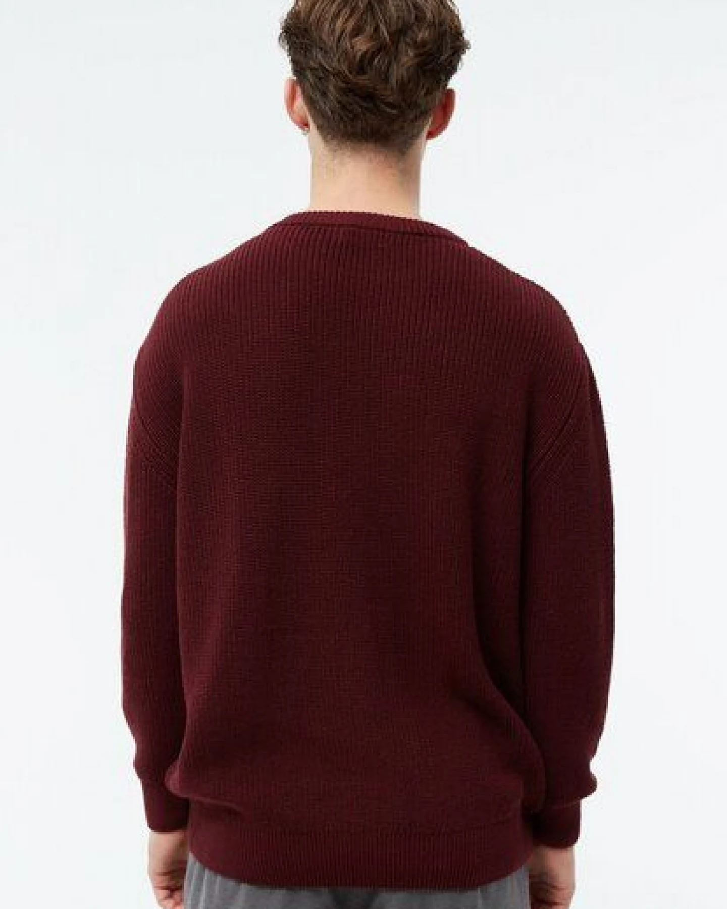 Givn Berlin Strickpullover GBBRENDAN loose Fit aus Bio-Baumwolle – Ansicht 3