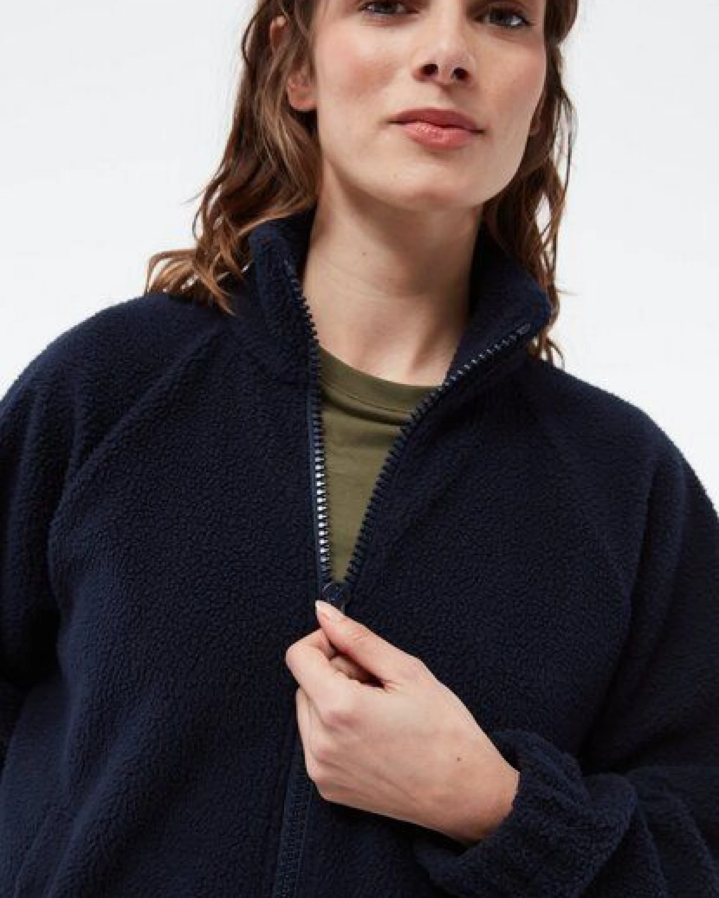 Givn Berlin Fleecejacke GBCONNY aus recyceltem Polyester – Ansicht 3