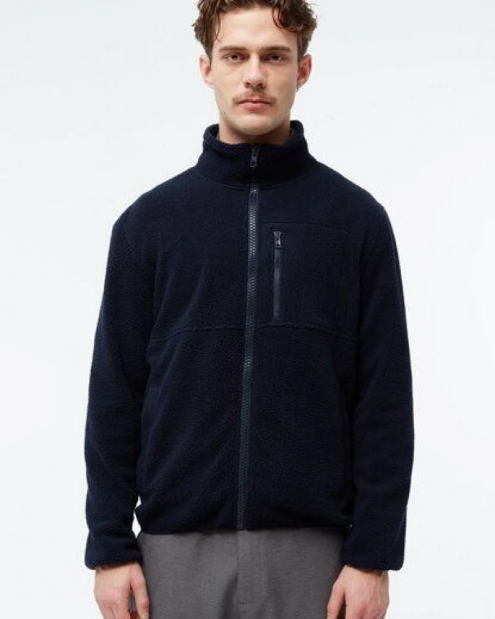 Givn Berlin Fleecejacke GBSPENCER aus recyceltem Polyester