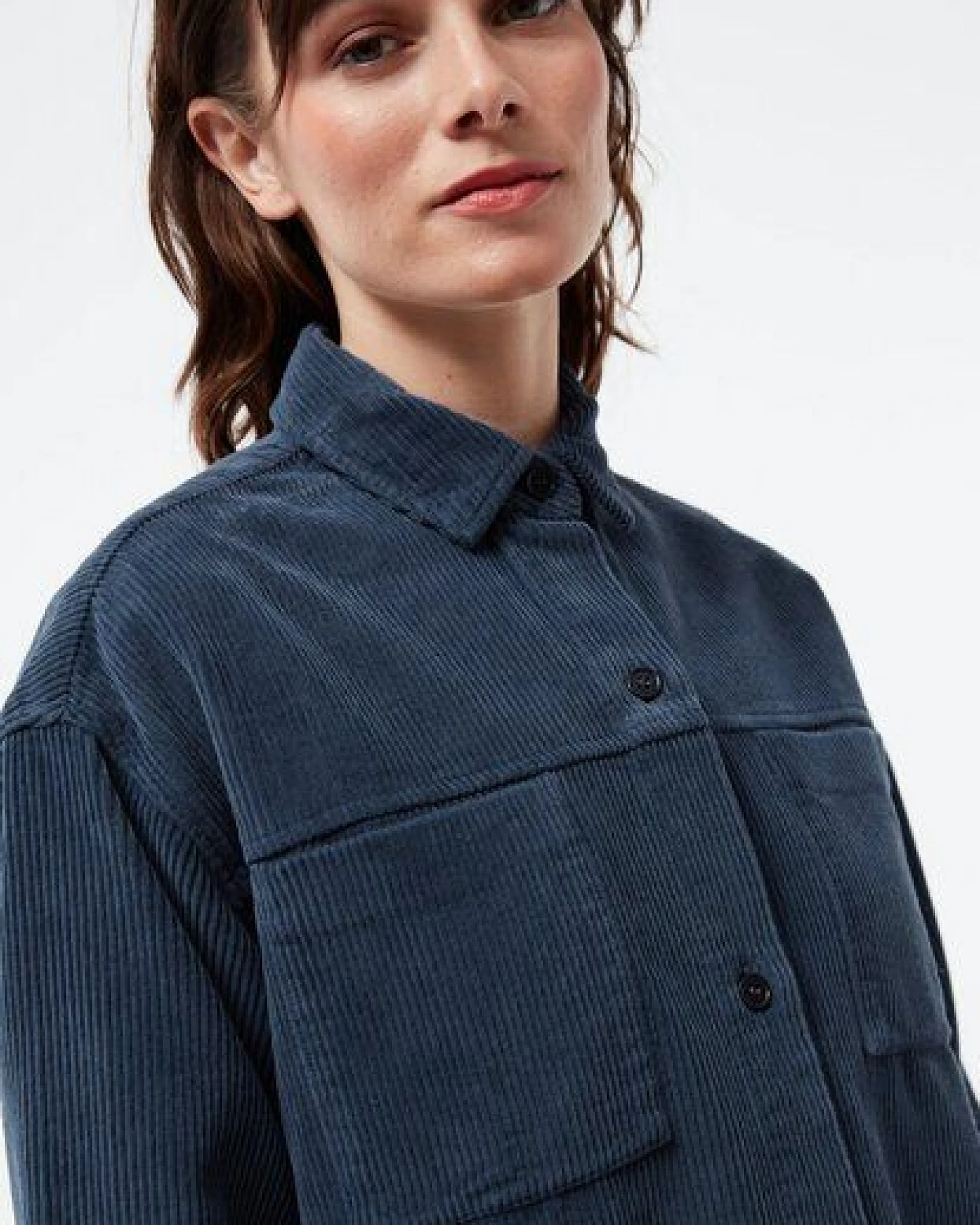 Givn Berlin Overshirt GBOXANA aus Cord aus Bio-Baumwolle – Ansicht 3
