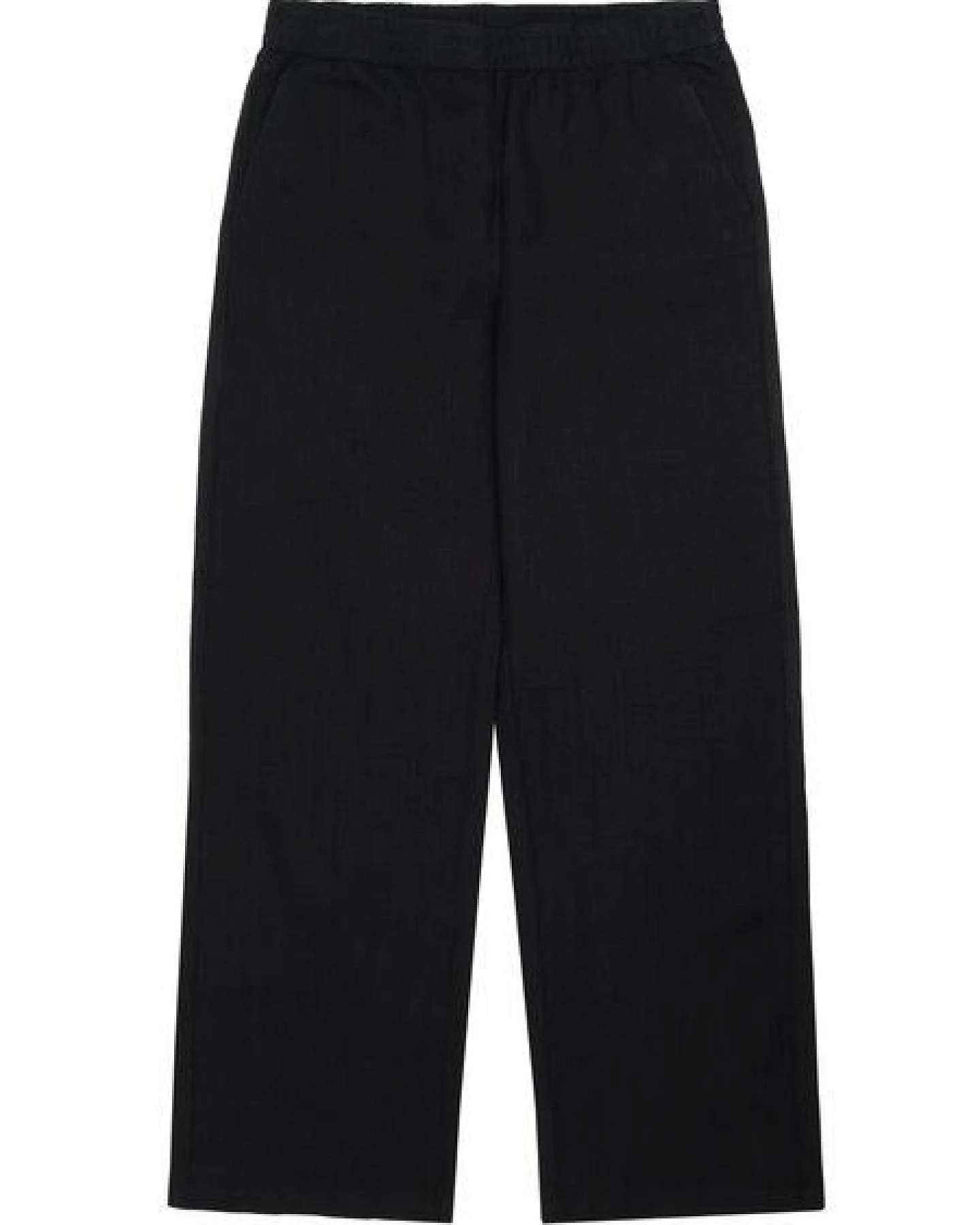 KnowledgeCotton Apparel POSEY weite, mittelhohe Leinenhose - GOTS/Vegan – Ansicht 4