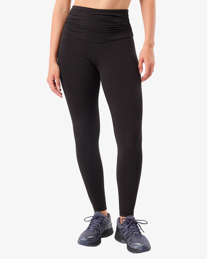 Mandala Pilates Leggings - Black L
