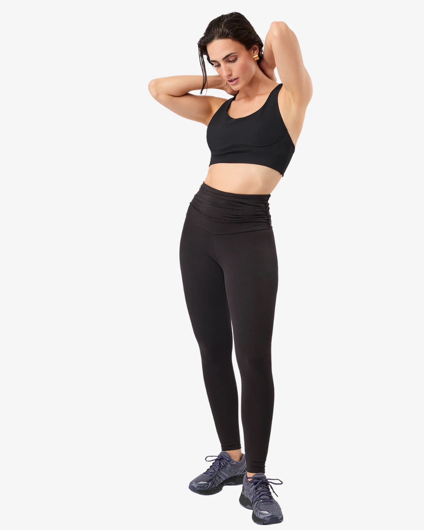 Mandala Pilates Leggings - Black L – Ansicht 3