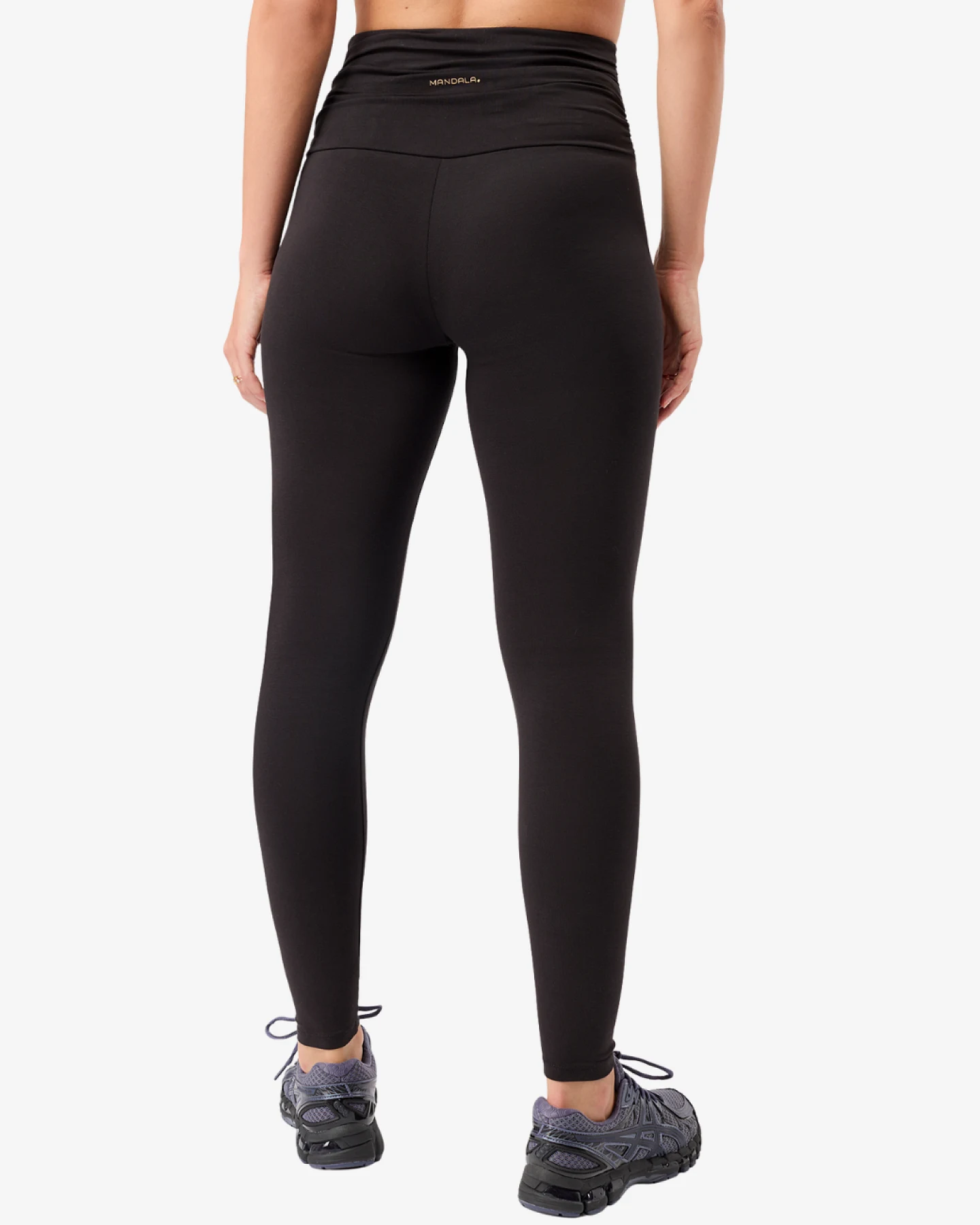 Mandala Pilates Leggings - Black S – Ansicht 2