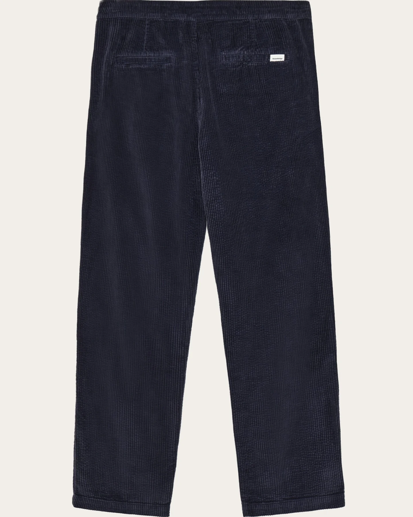 KnowledgeCotton Apparel Herren vegan Hose Corduroy Fig Comfort Night Sky – Ansicht 2