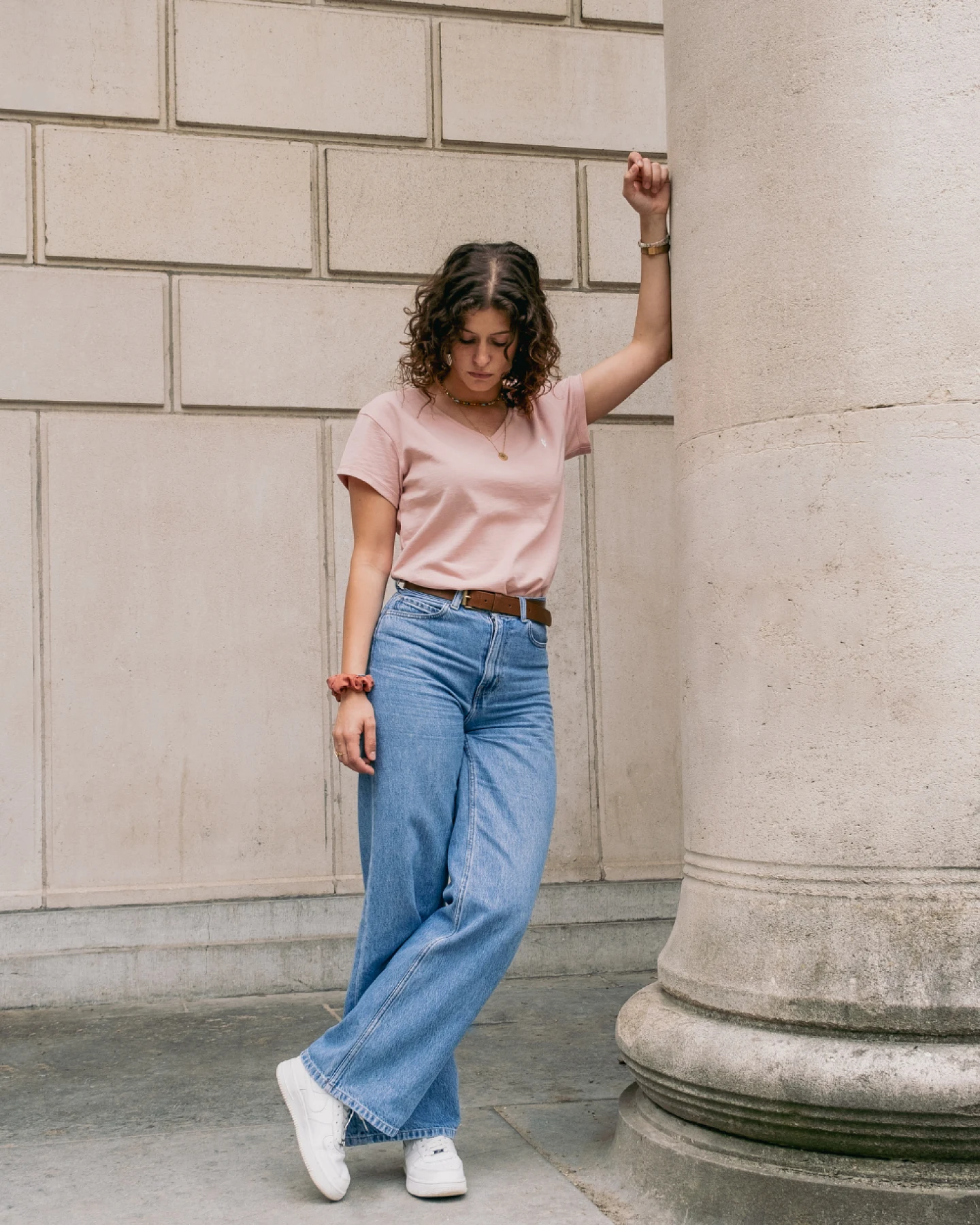 Lucid Collective Damen vegan T-Shirt Harmony Pink – Ansicht 2