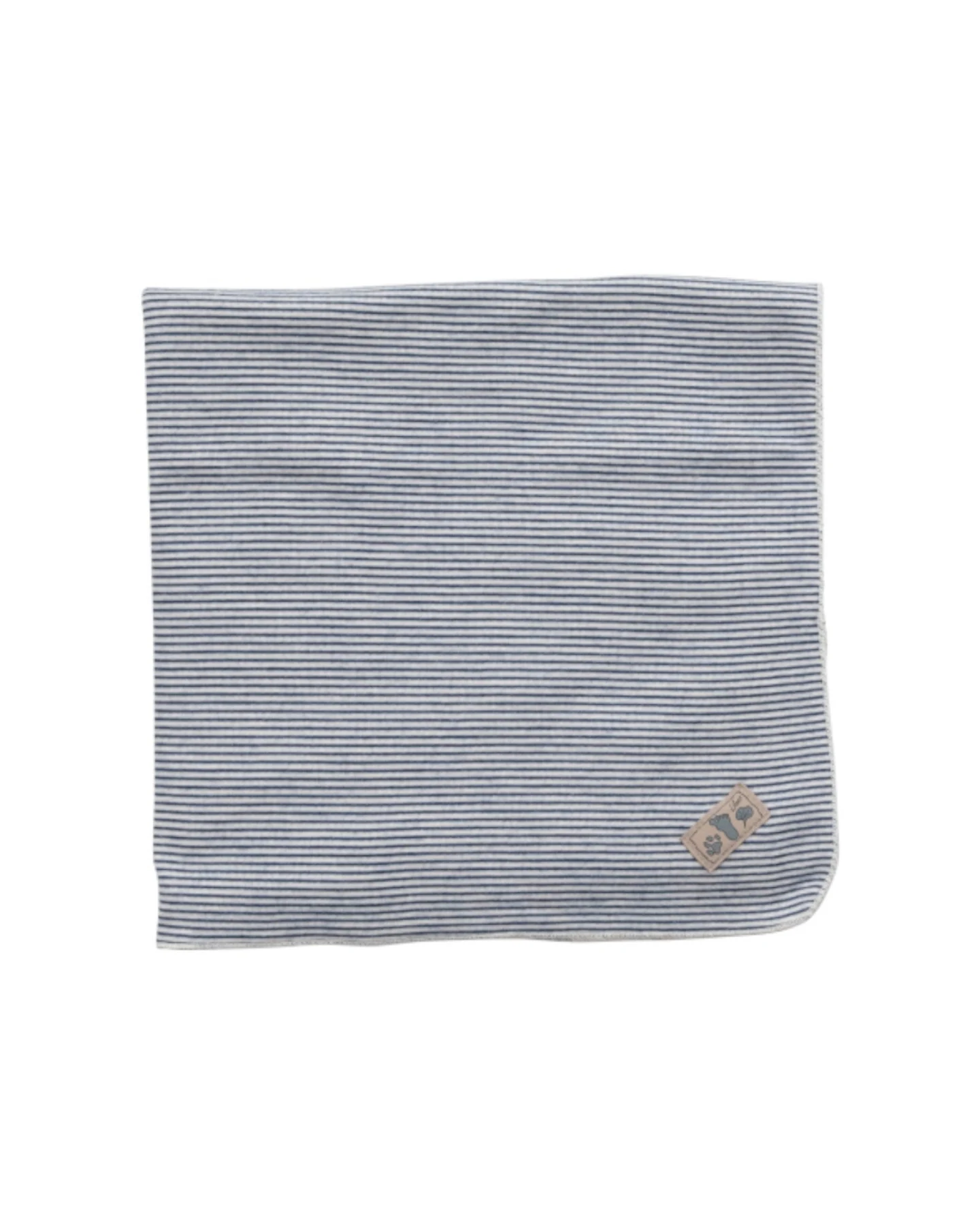 Lilano Babydecke Bio-Merinowolle Seide marine-natur Maße 80 x 90 cm – Ansicht 2