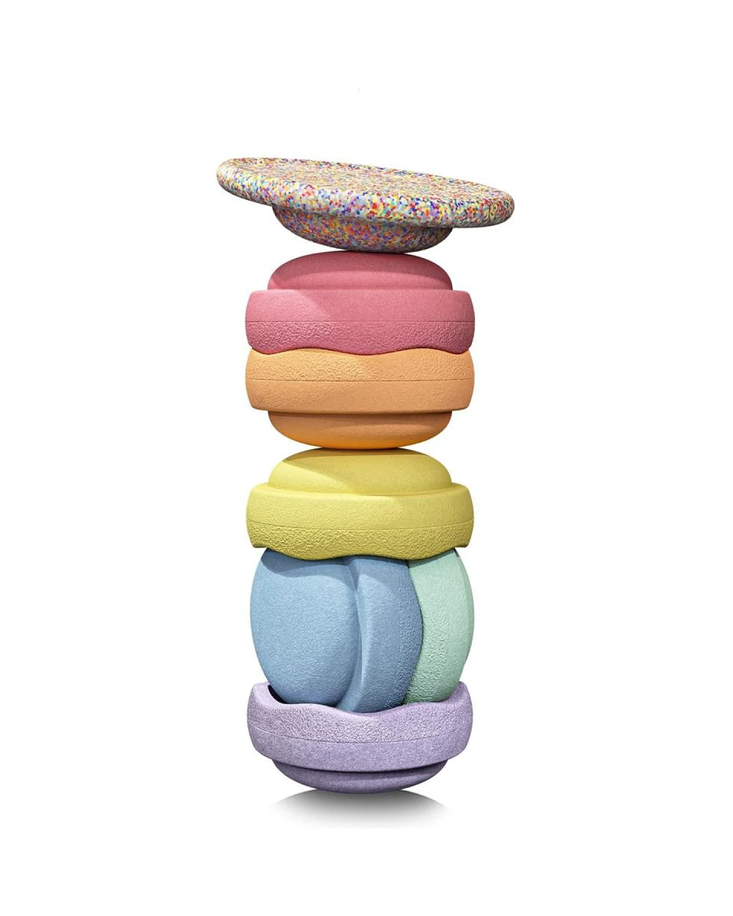 Rainbow Set pastel Ø 27,5cm, H: 12cm, Ø 35,5cm, H: 8,4cm – Ansicht 2