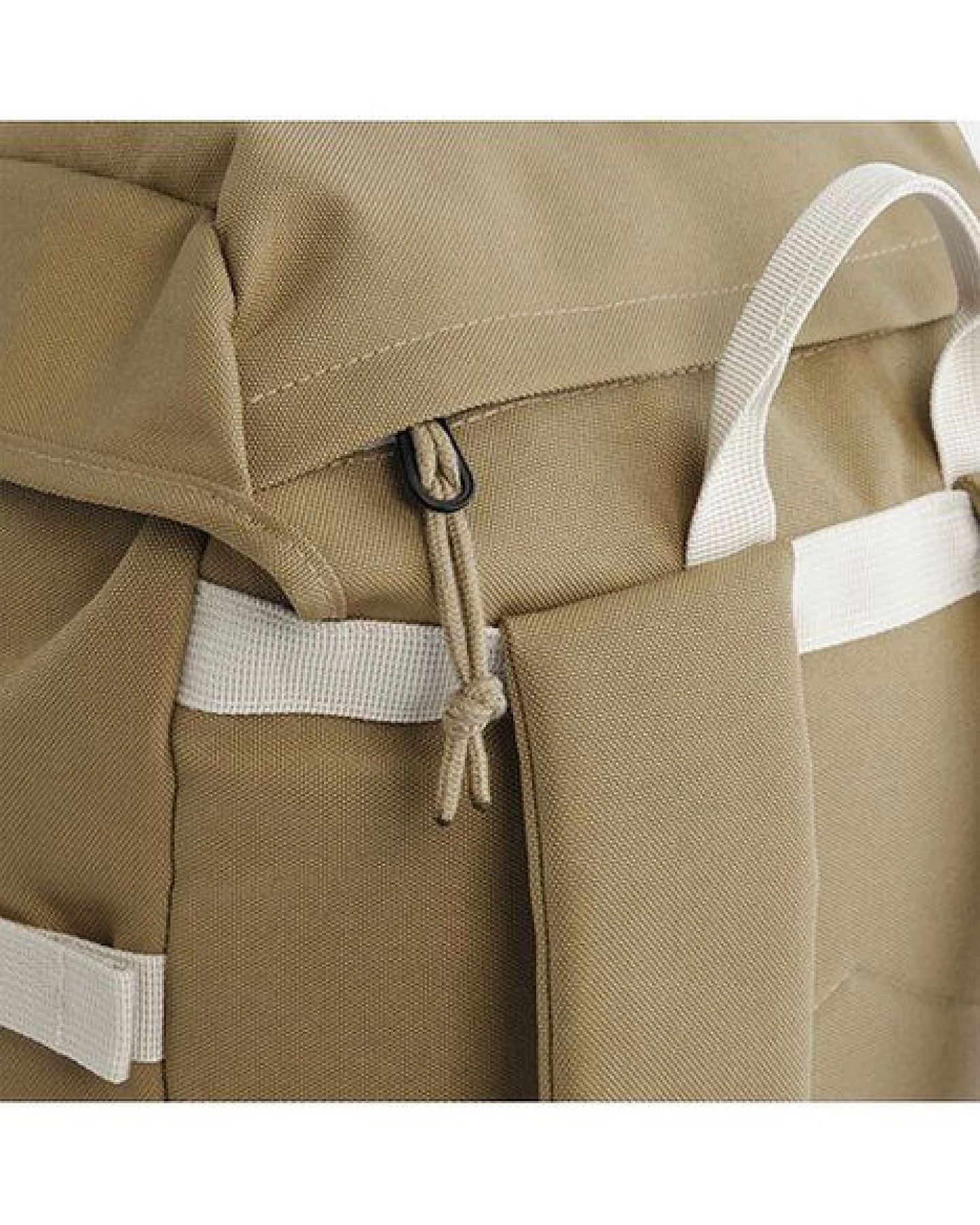 BagBase Recycelter Canvas Rucksack Backpack Rucksack Notebookfach – Ansicht 4