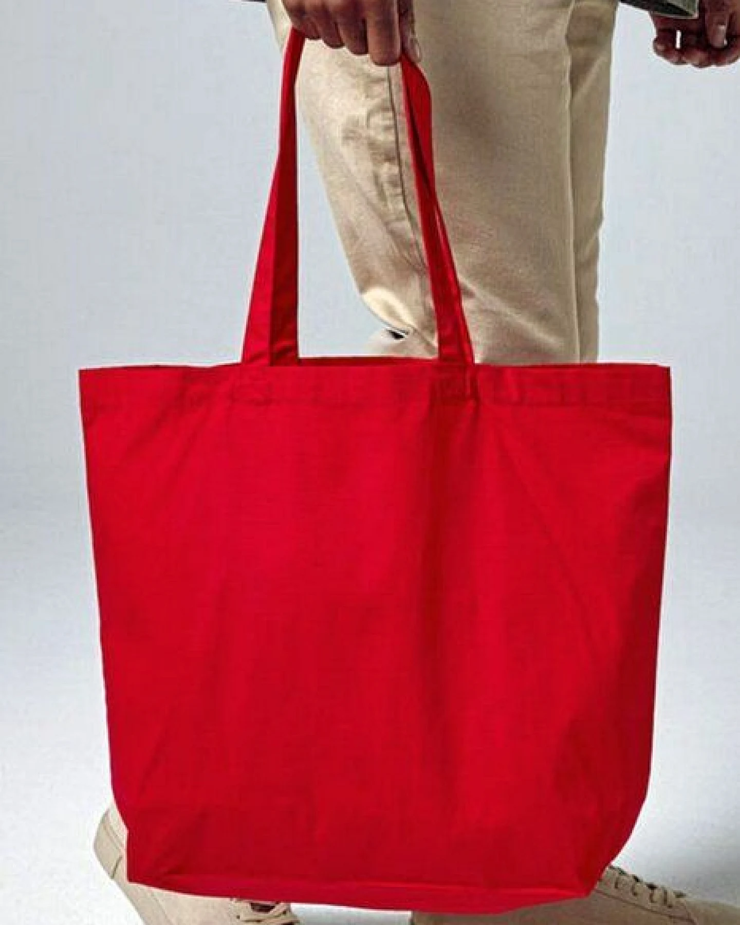Westford Mill Organic Premium Cotton Maxi Bag Shopper – Ansicht 2