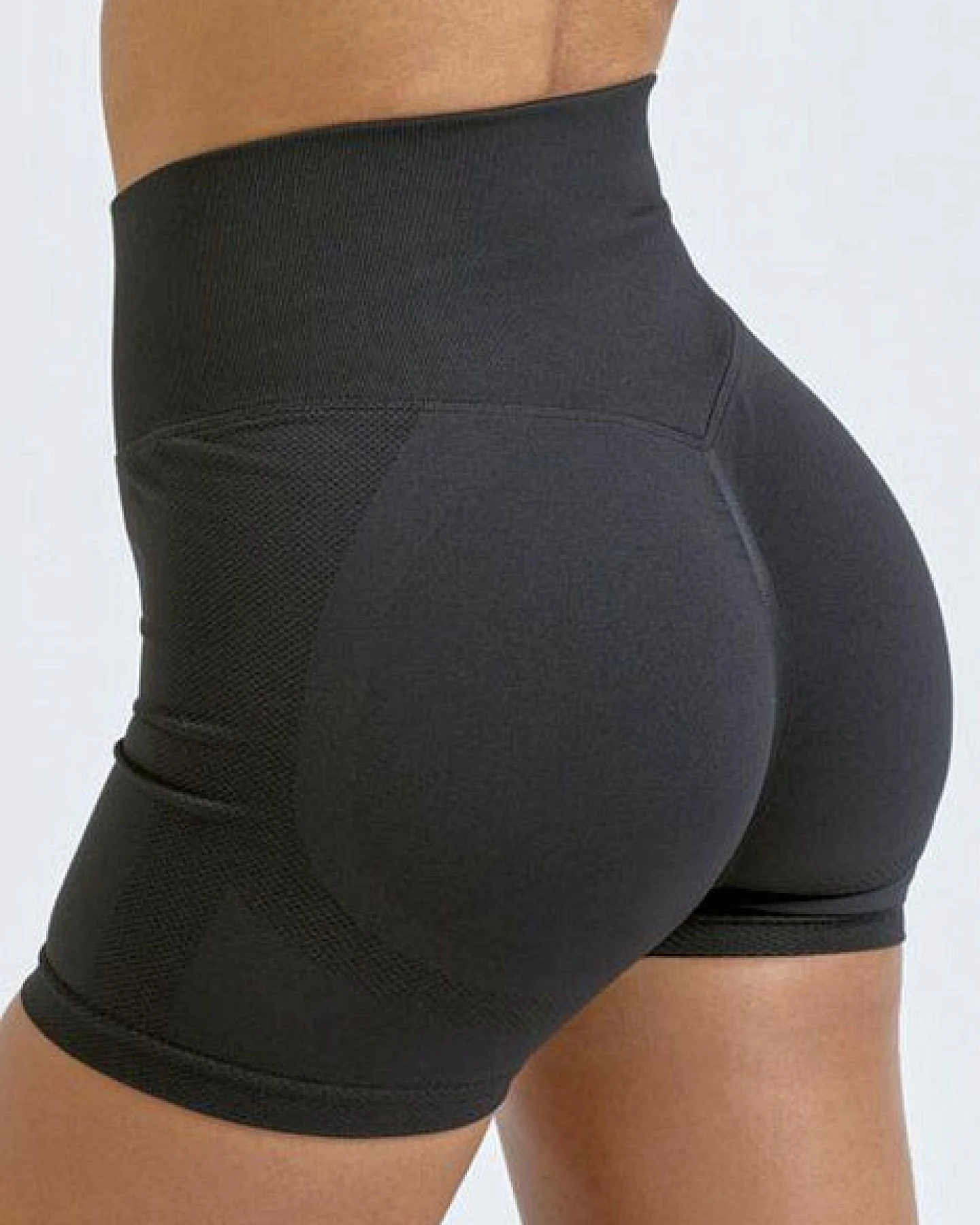 TriDri® High Waist Stretch Shorts Leggings Leggins kurze Sporthose aus recyceltem Polyester – Ansicht 2
