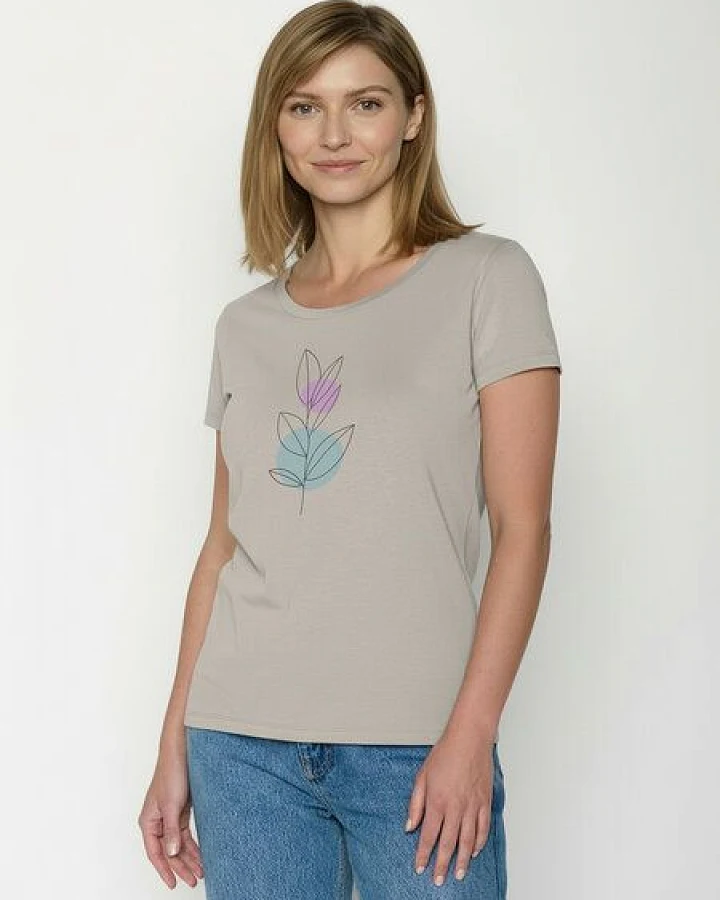 GREENBOMB Bloom Classic Loves - Sportliches T-Shirt aus Bio-Baumwolle / hochwertiger Print / GOTS / Fair & Vegan