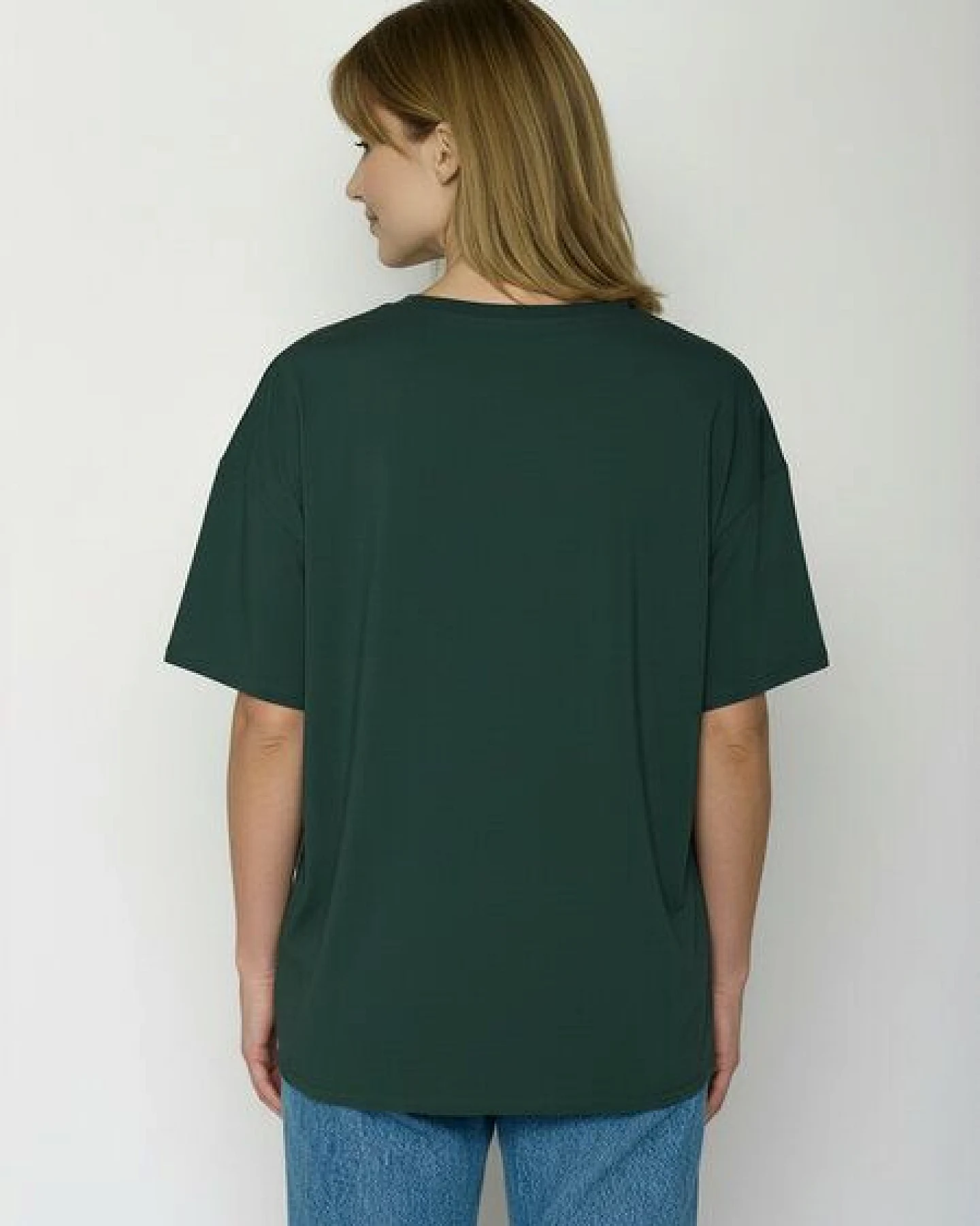 GREENBOMB Leafline Feel - Lässiges T-Shirt aus Bio-Baumwoll-Mix / hochwertiger Print / GOTS / Fair & Vegan – Ansicht 4
