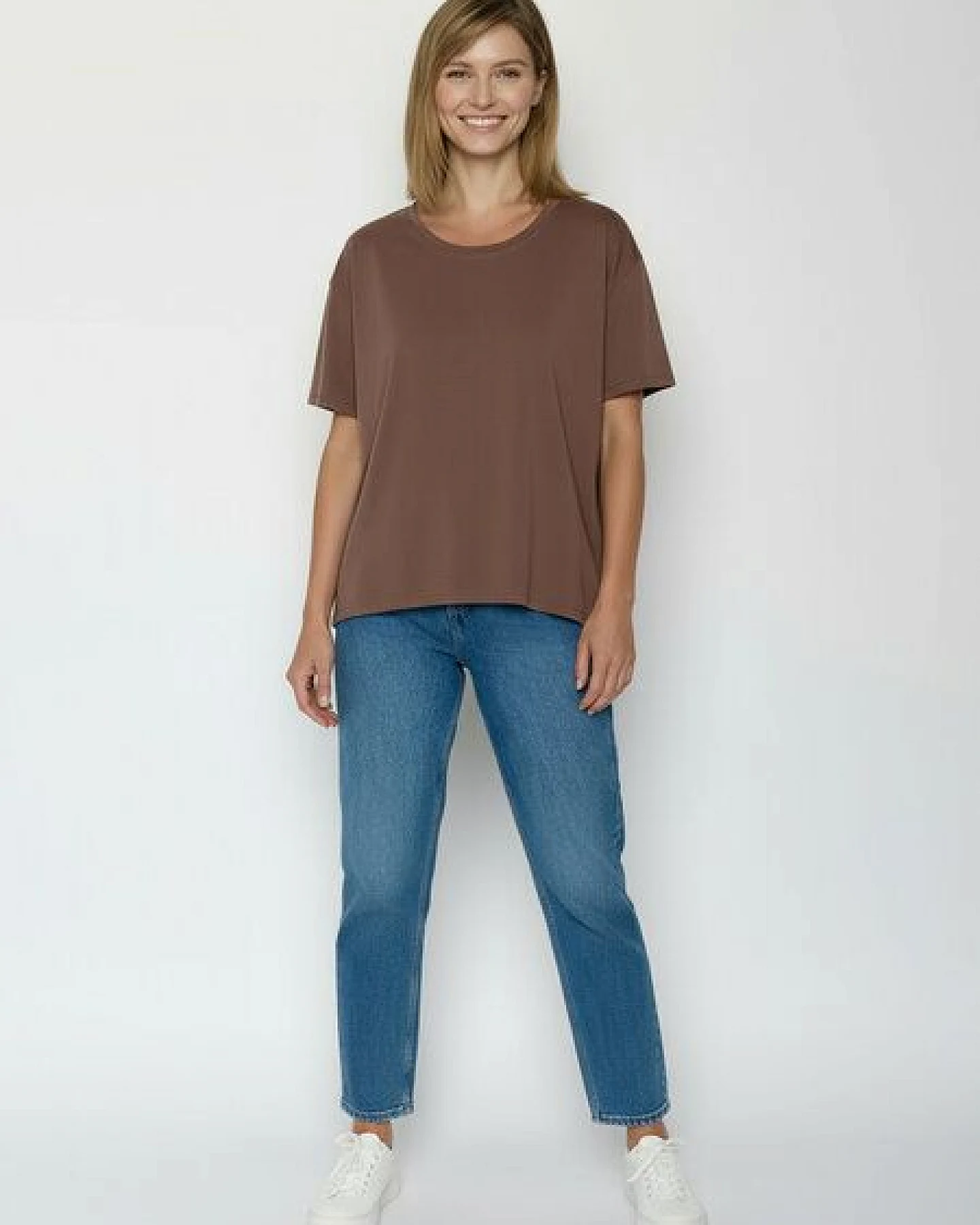 GREENBOMB Basic Feel - Lässiges T-Shirt aus Bio-Baumwoll-Mix / GOTS / Fair & Vegan – Ansicht 3