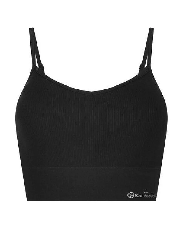 Bamboo Basics Nahtloser gepolsterter V-Auschnitt BH FENNA mit Bambusviskose