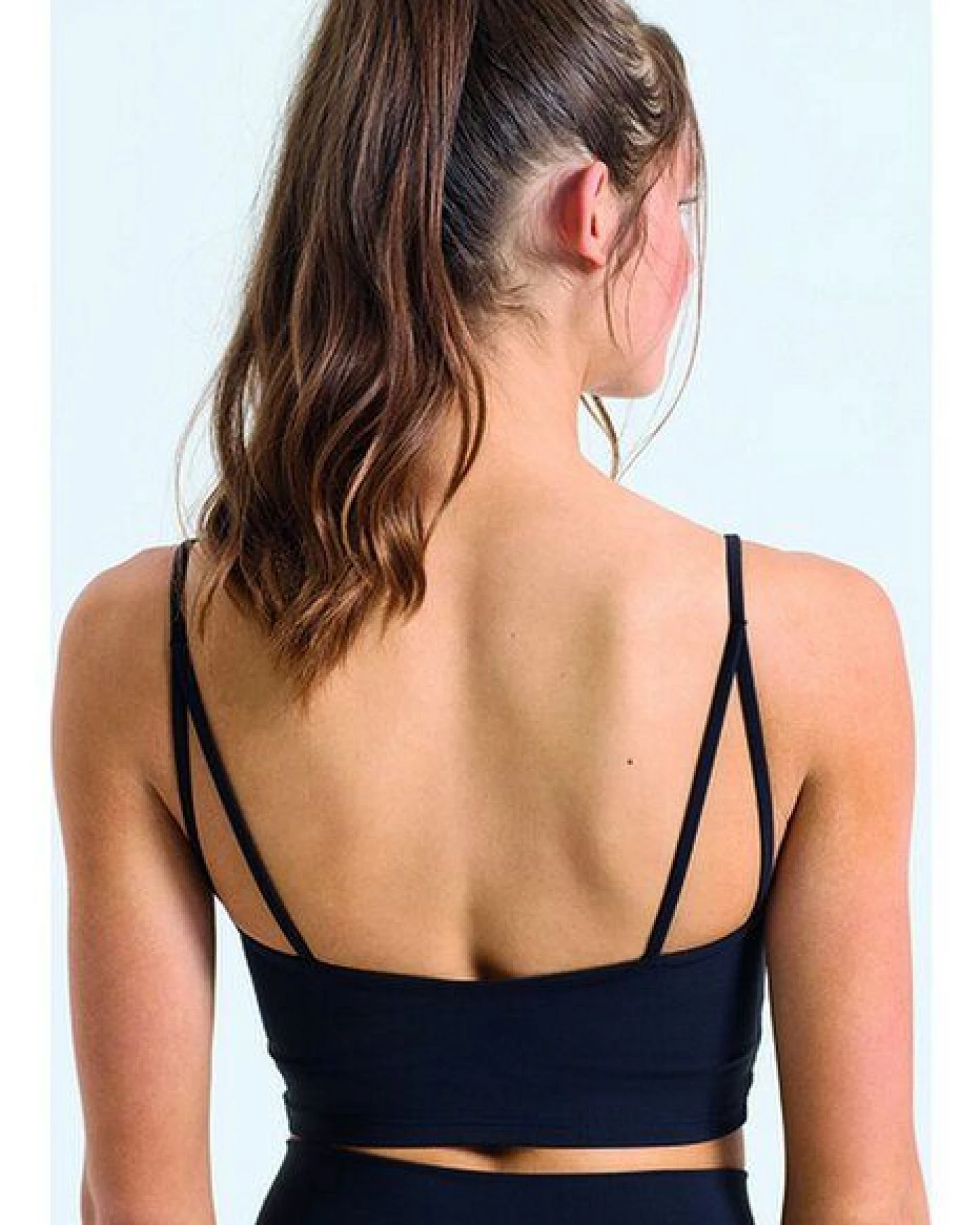 TriDri® Recycled Luxe Bra Sports Bra Sport BH Ringerback Spaghettiträger – Ansicht 3