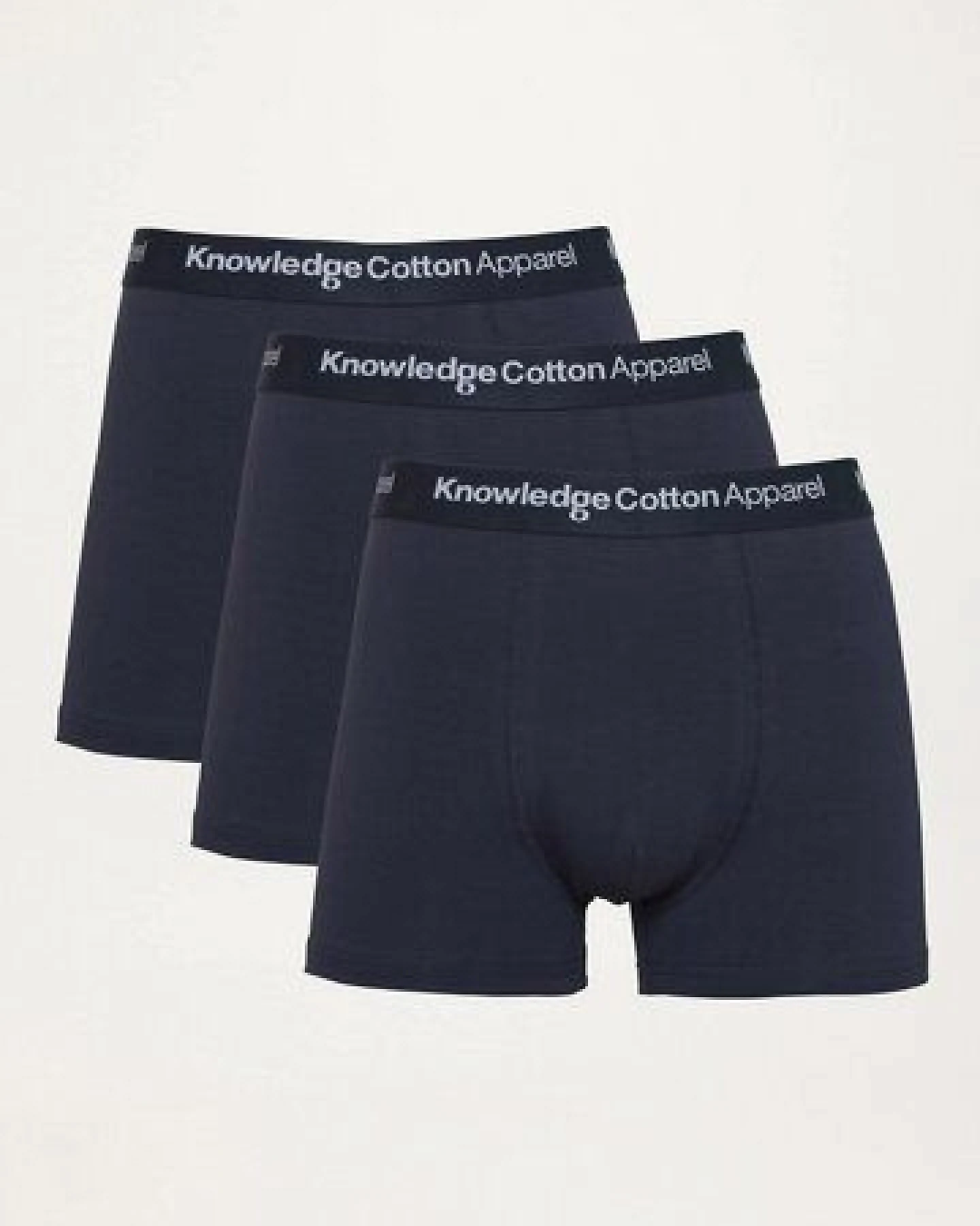 KnowledgeCotton Apparel Herren-Unterhosen im 3er-Pack – Ansicht 2