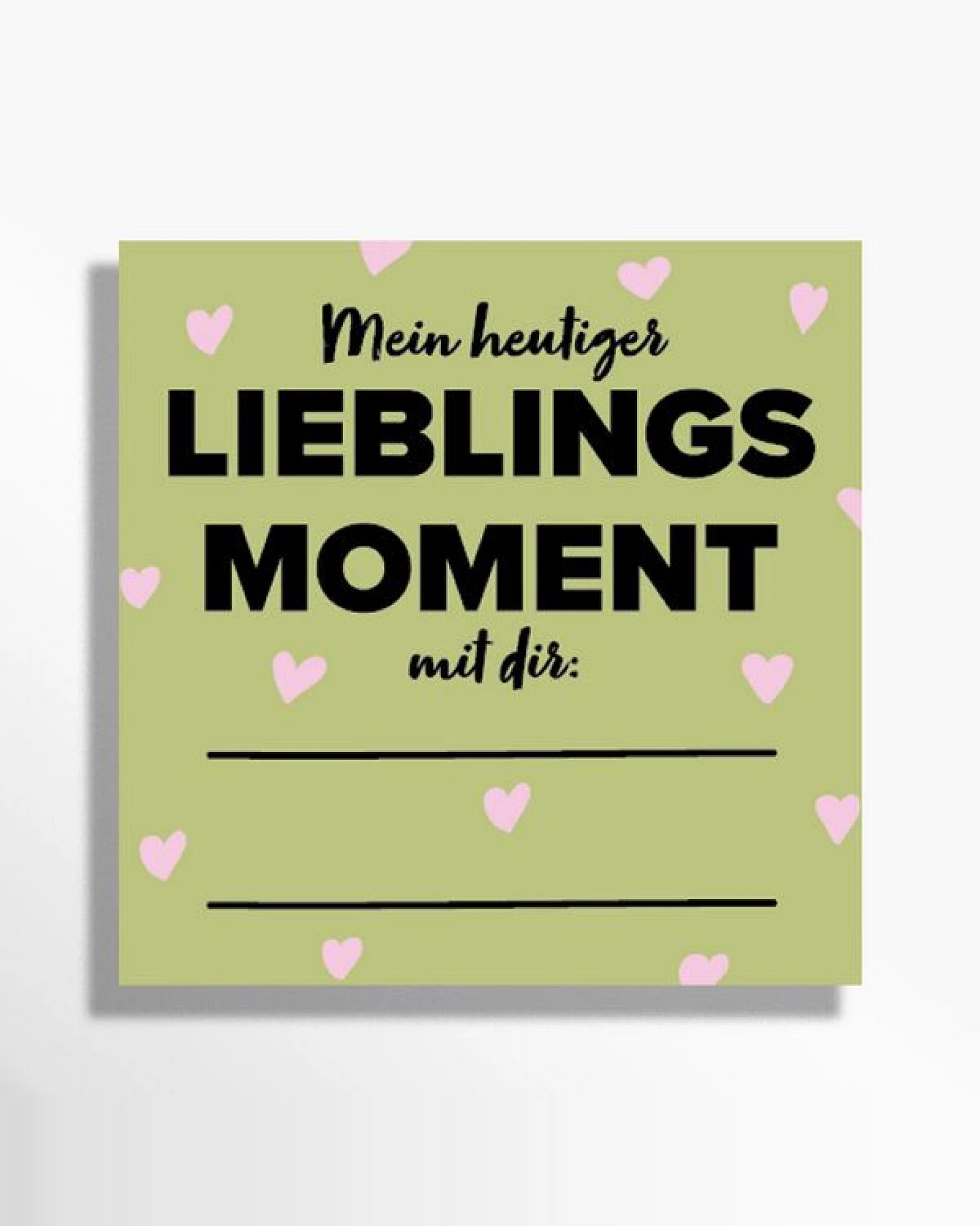 DEINE ZWEISAMKEIT STICKY NOTES "SPASS & LIEBE" – Ansicht 3
